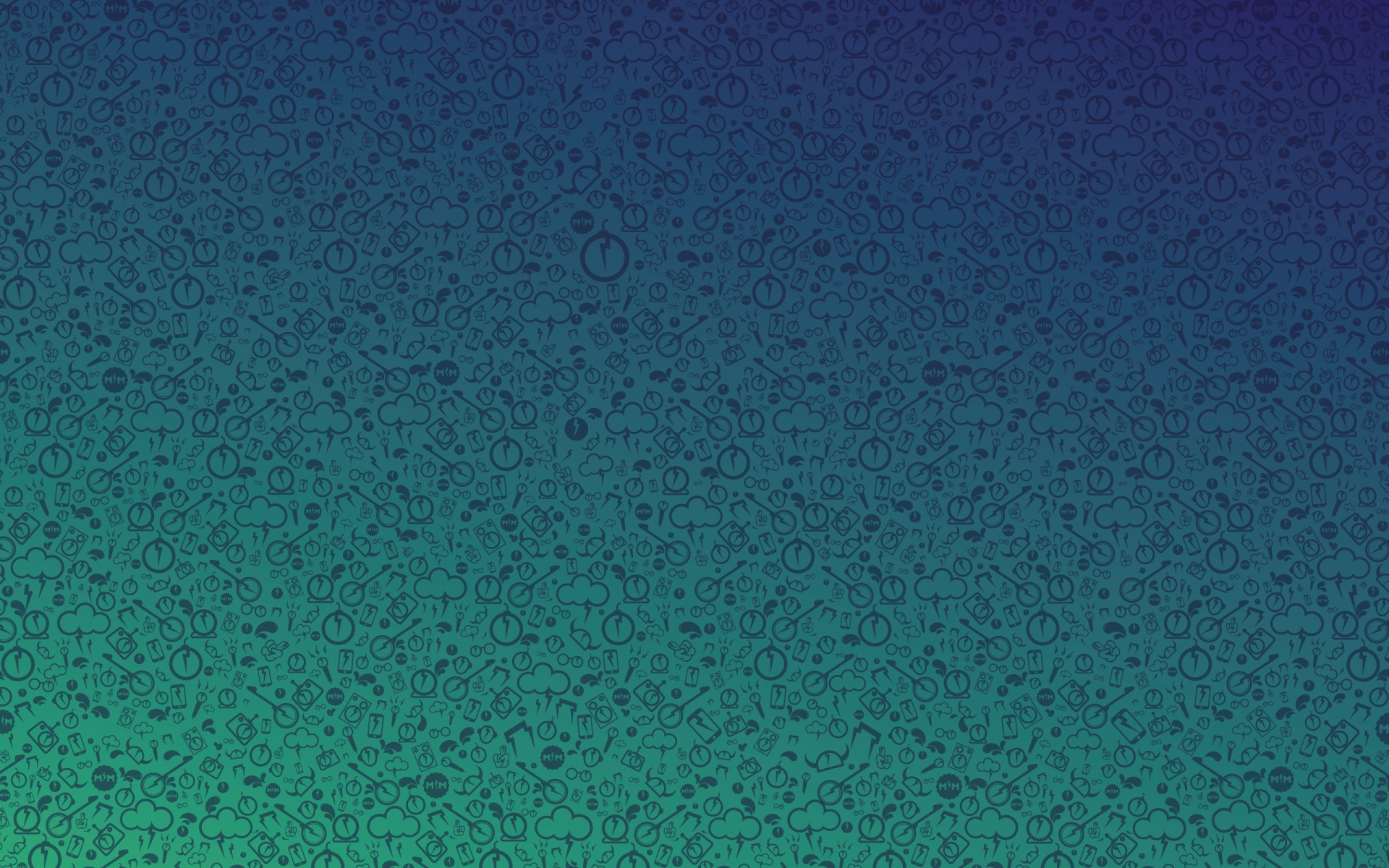 Фон с символами