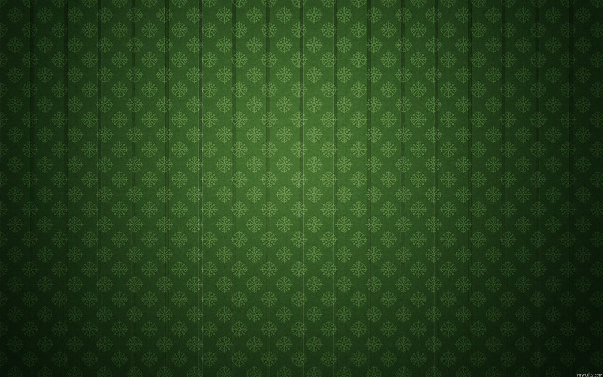 Зеленые снежинки