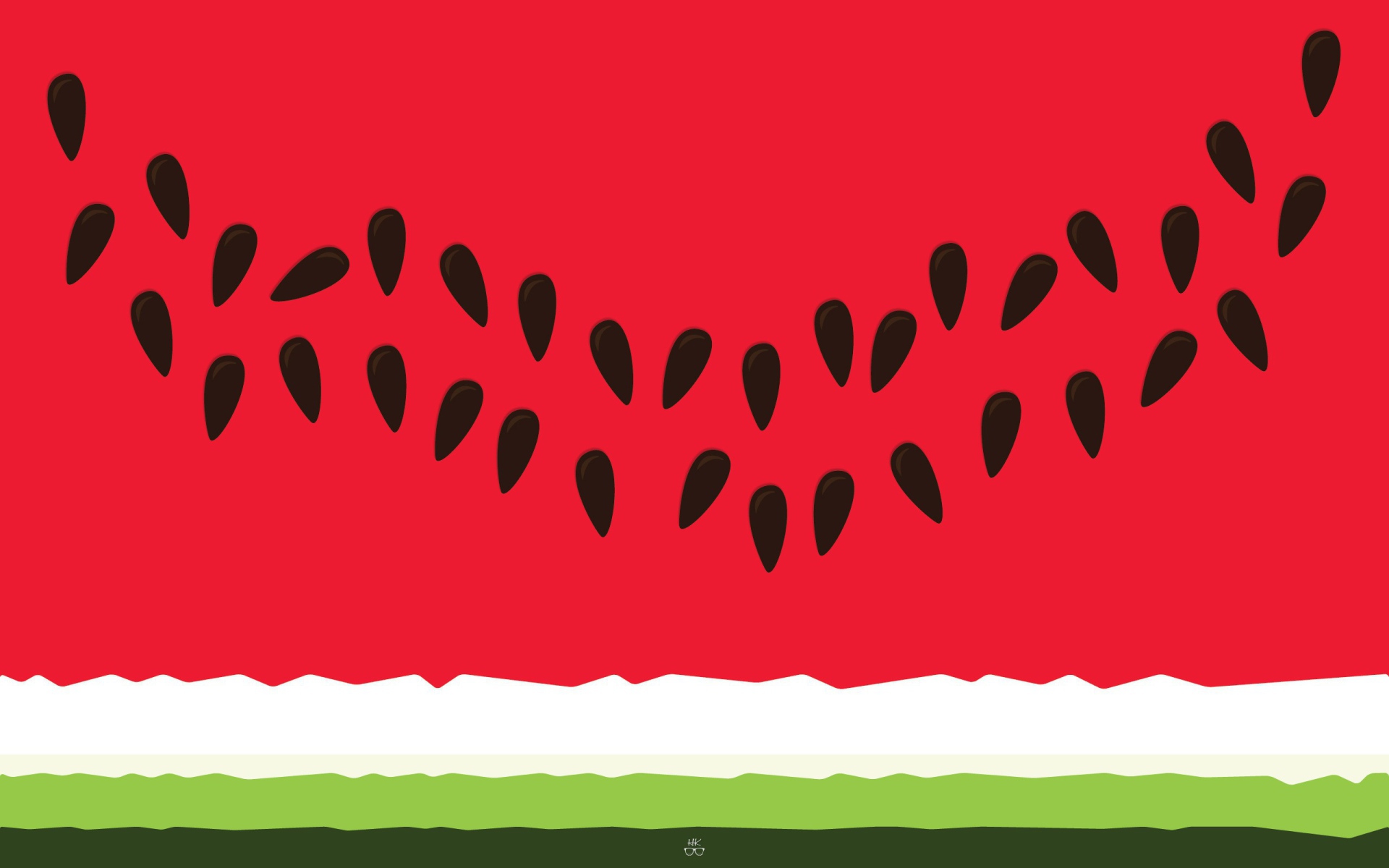 Арбуз в векторе