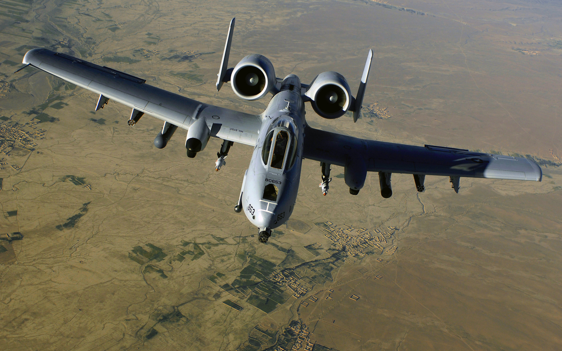 A-10 Thunderbolt II в полете