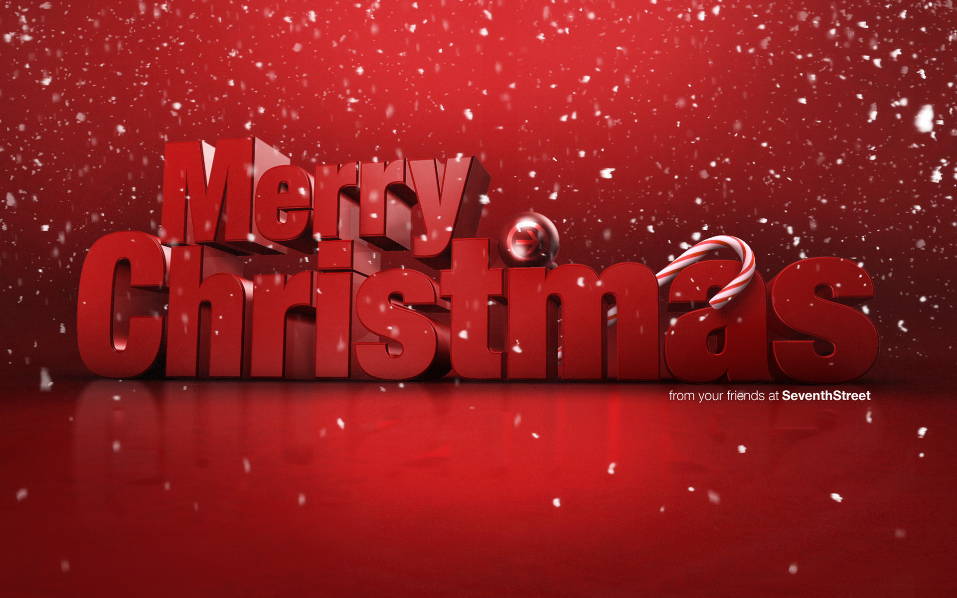 Поздравление на рождество на красном фоне