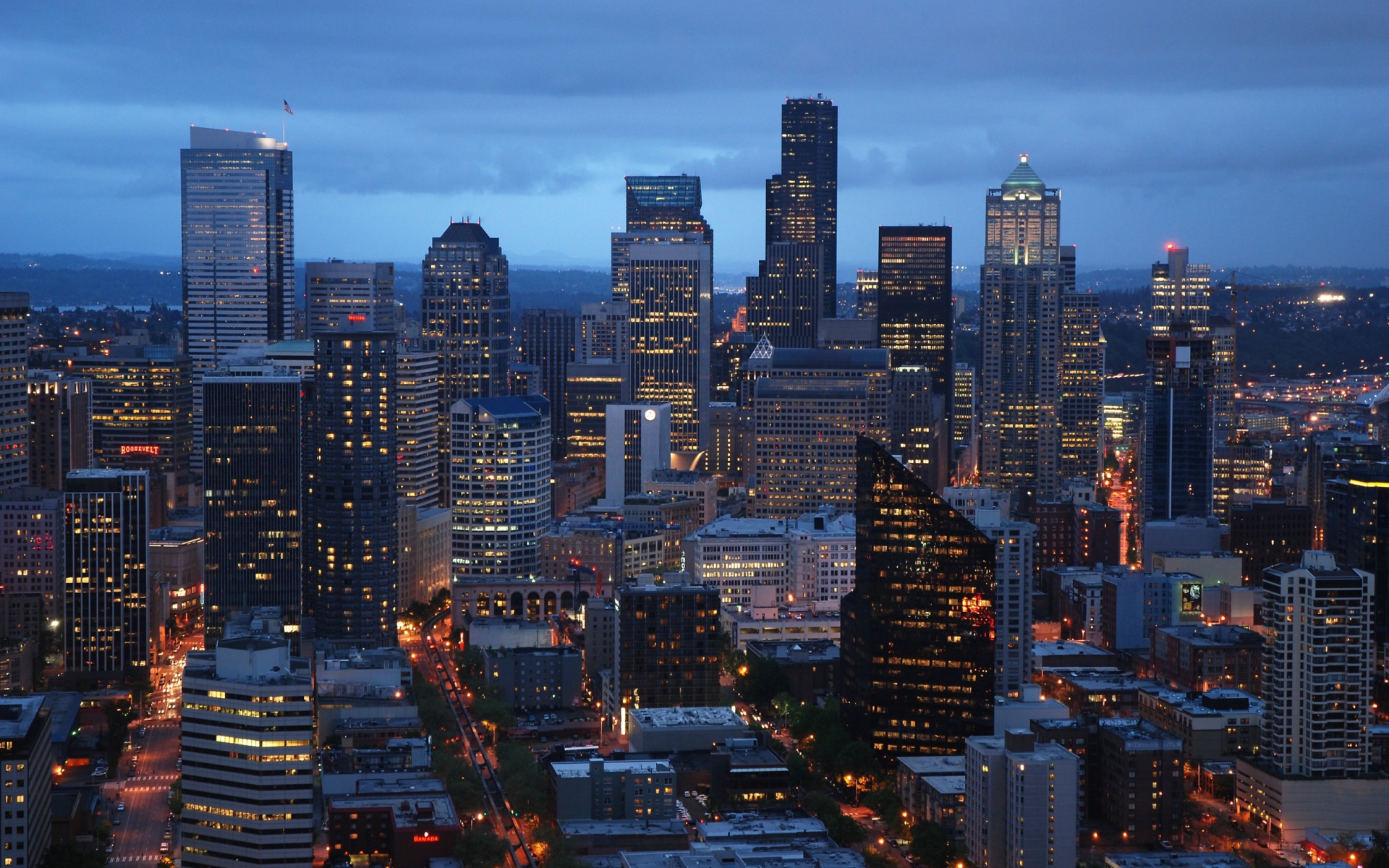 Огни города Вашингтон