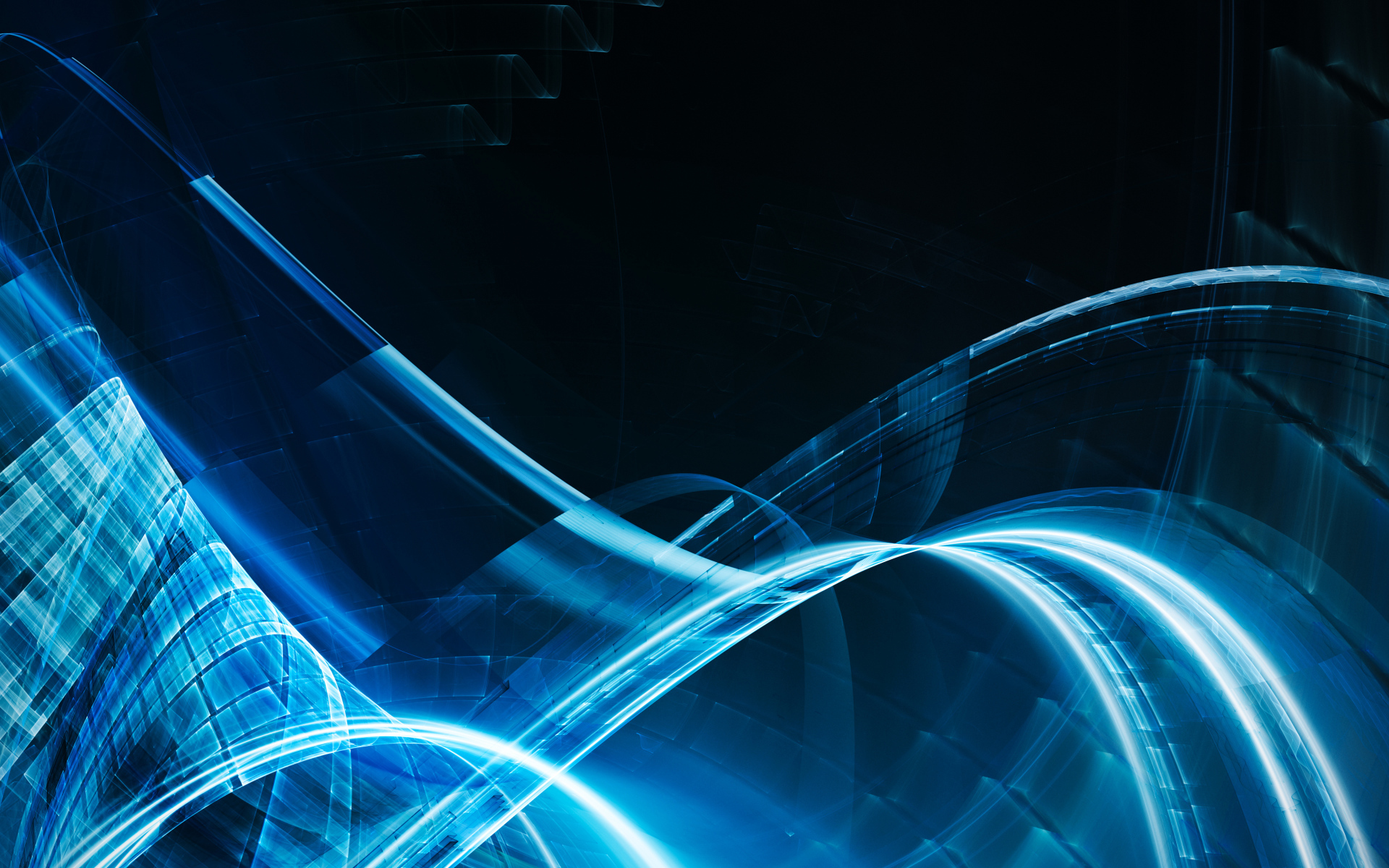 Изгибы синих линий