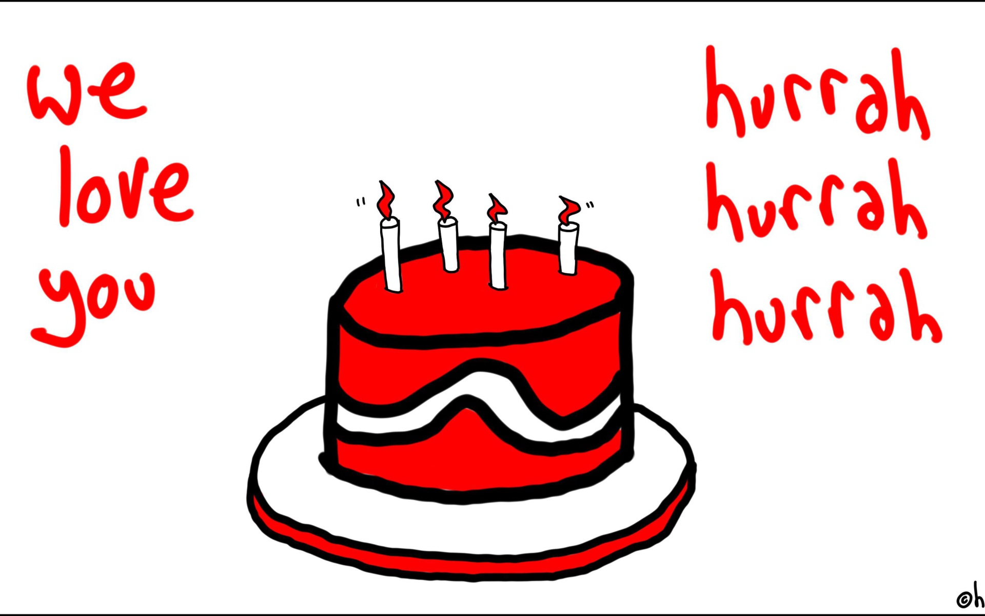 Признание в любви на день рождения