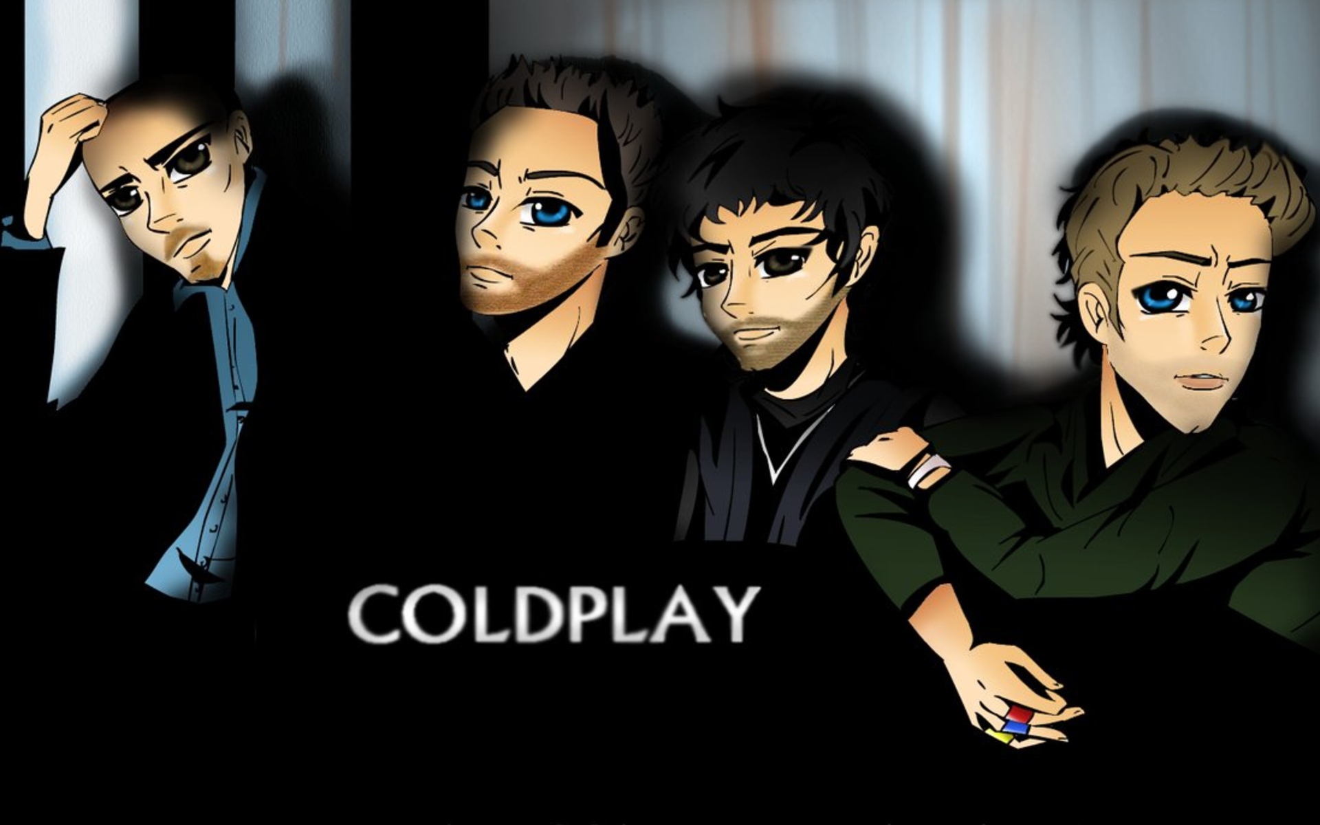 Coldplay рисунок