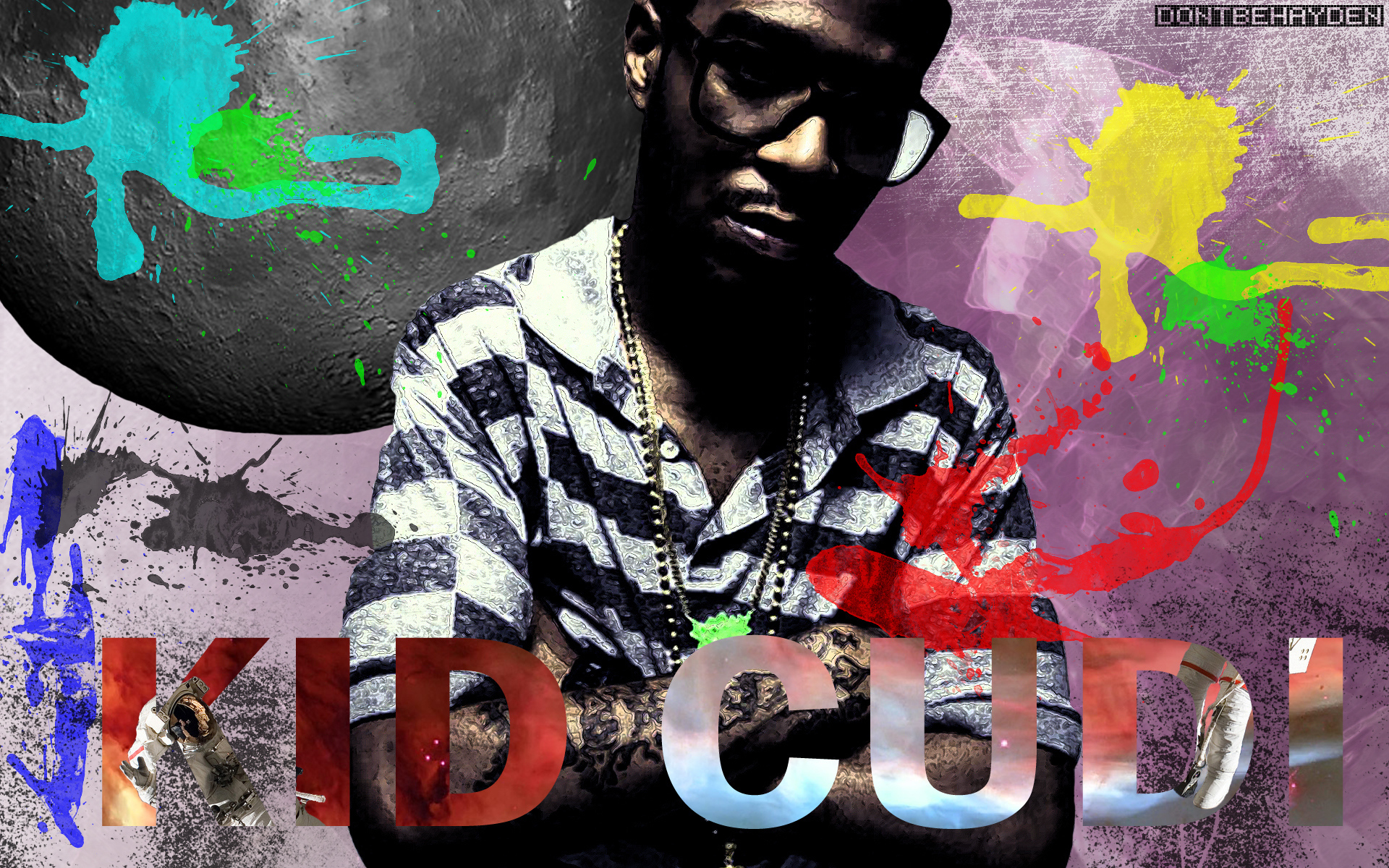 Kid Cudi окрашены