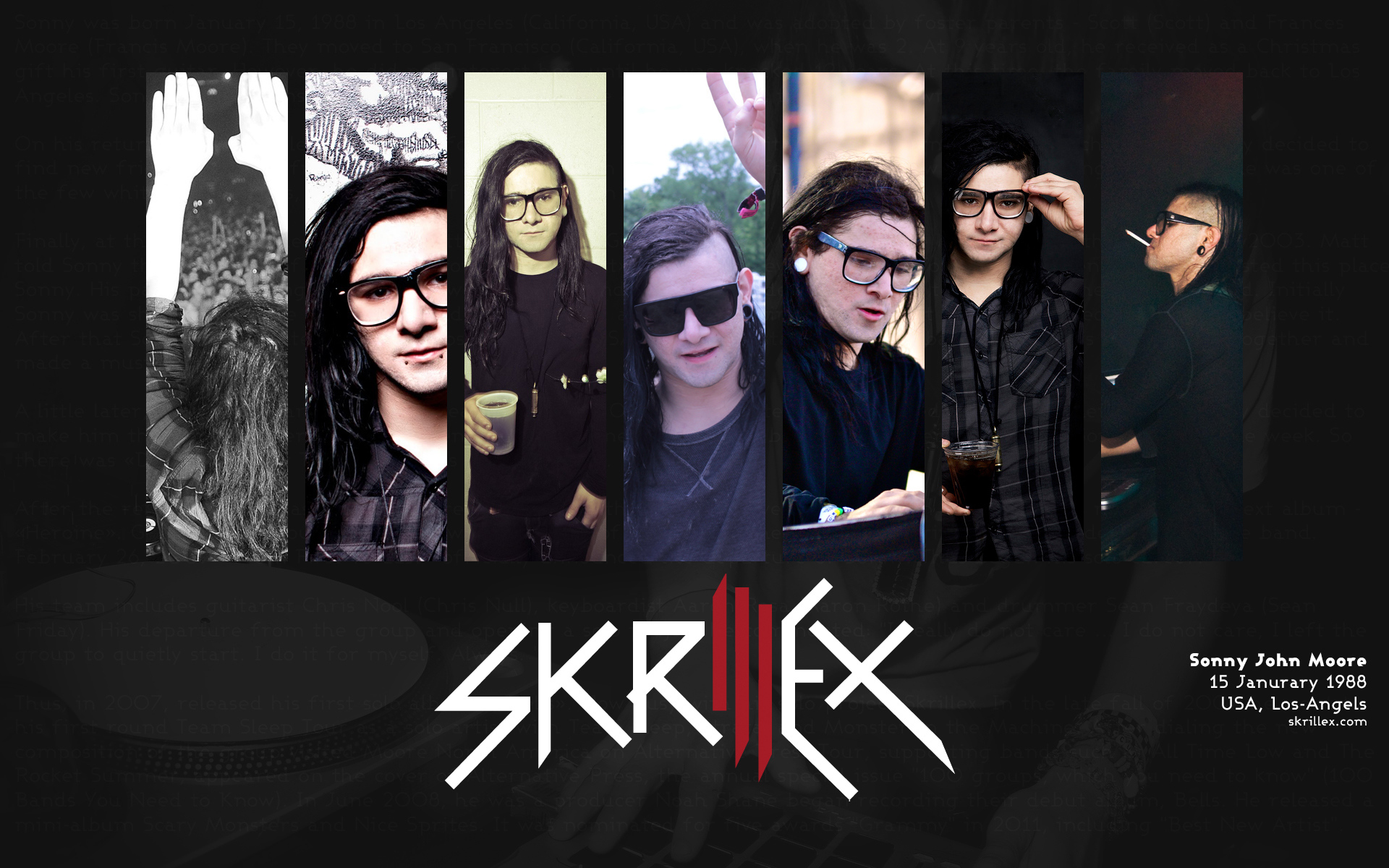 Skrillex моменты жизни
