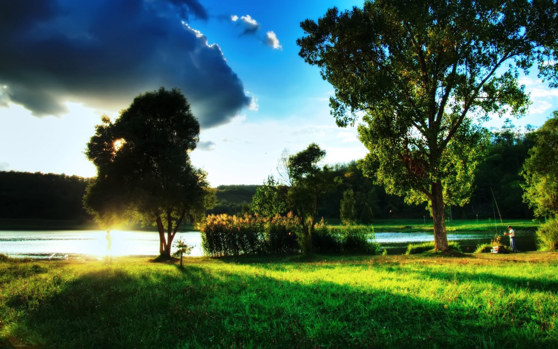 Рыбалка на восходе