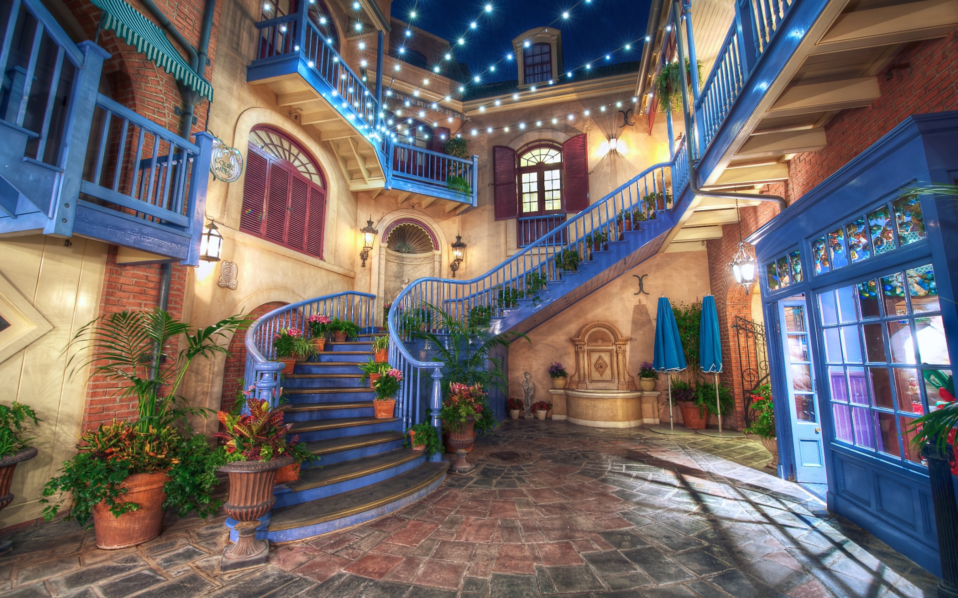 Уличные новогодние гирлянды