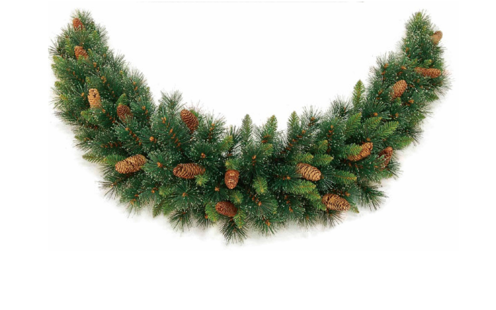 Хвойные гирлянды