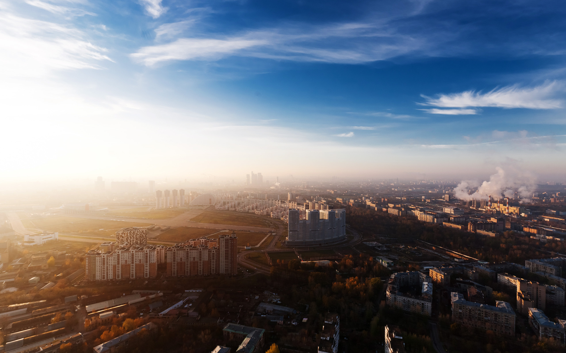  Москва с воздуха