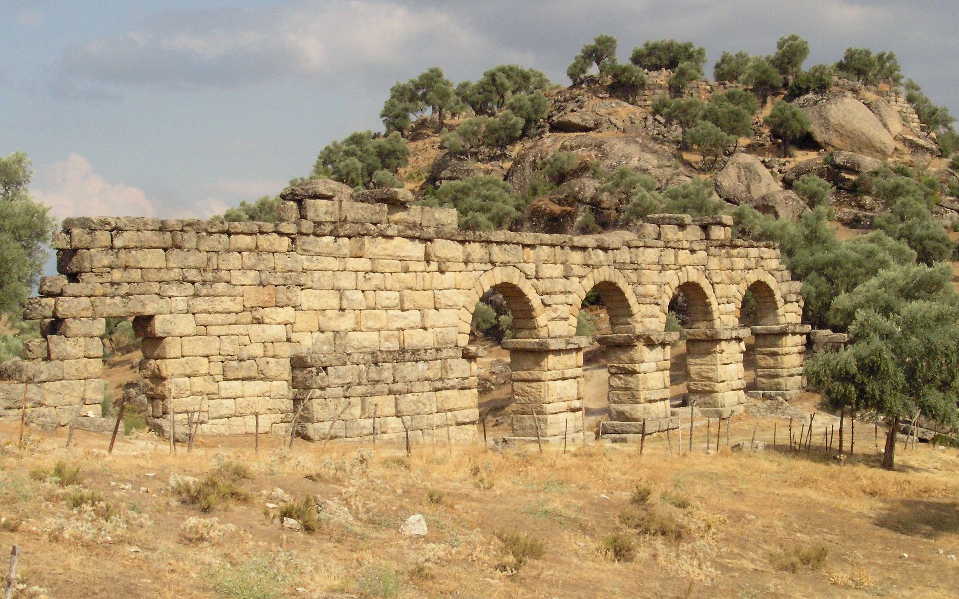 Руины Агора Турция