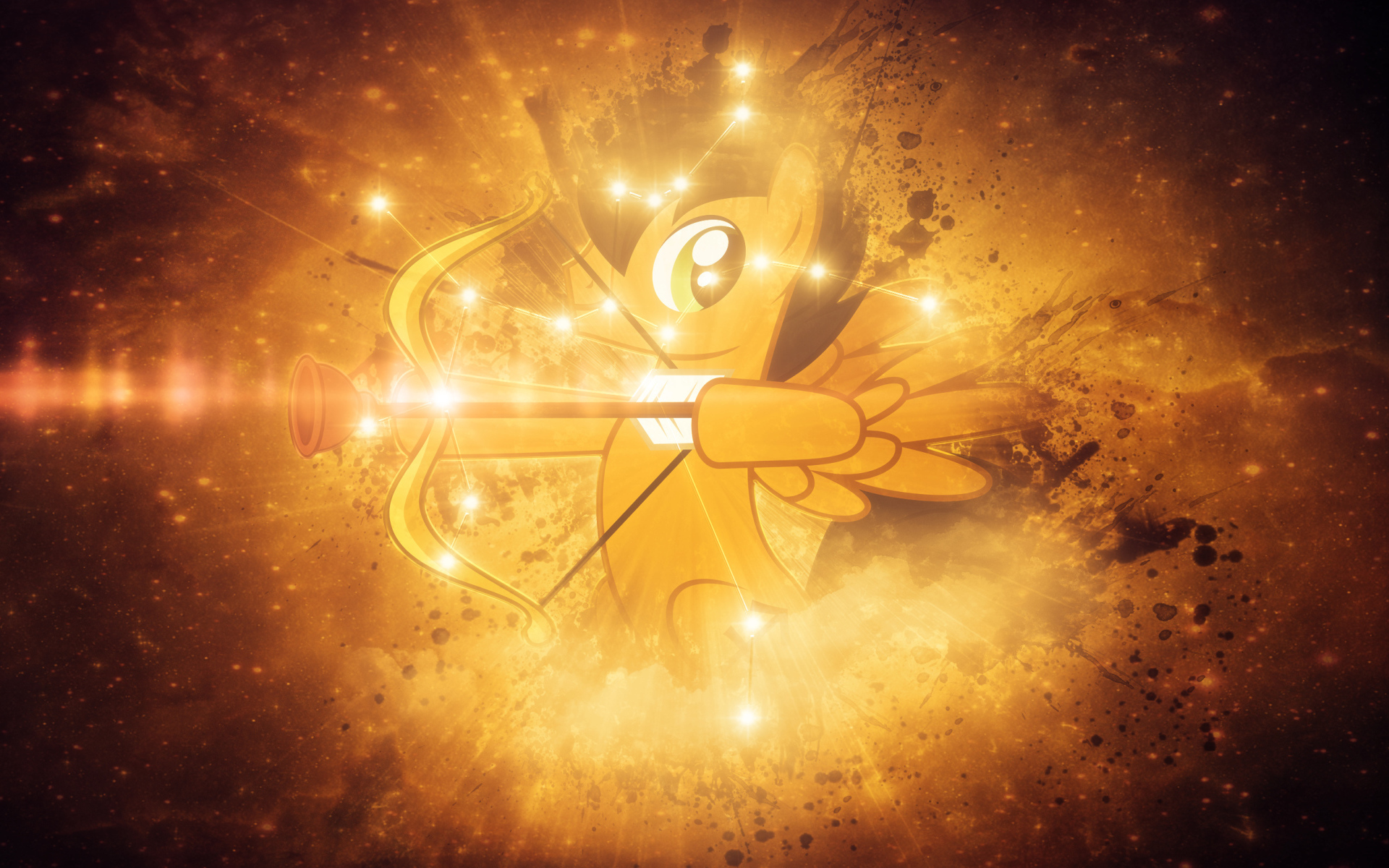 Стрелец, детский рисунок