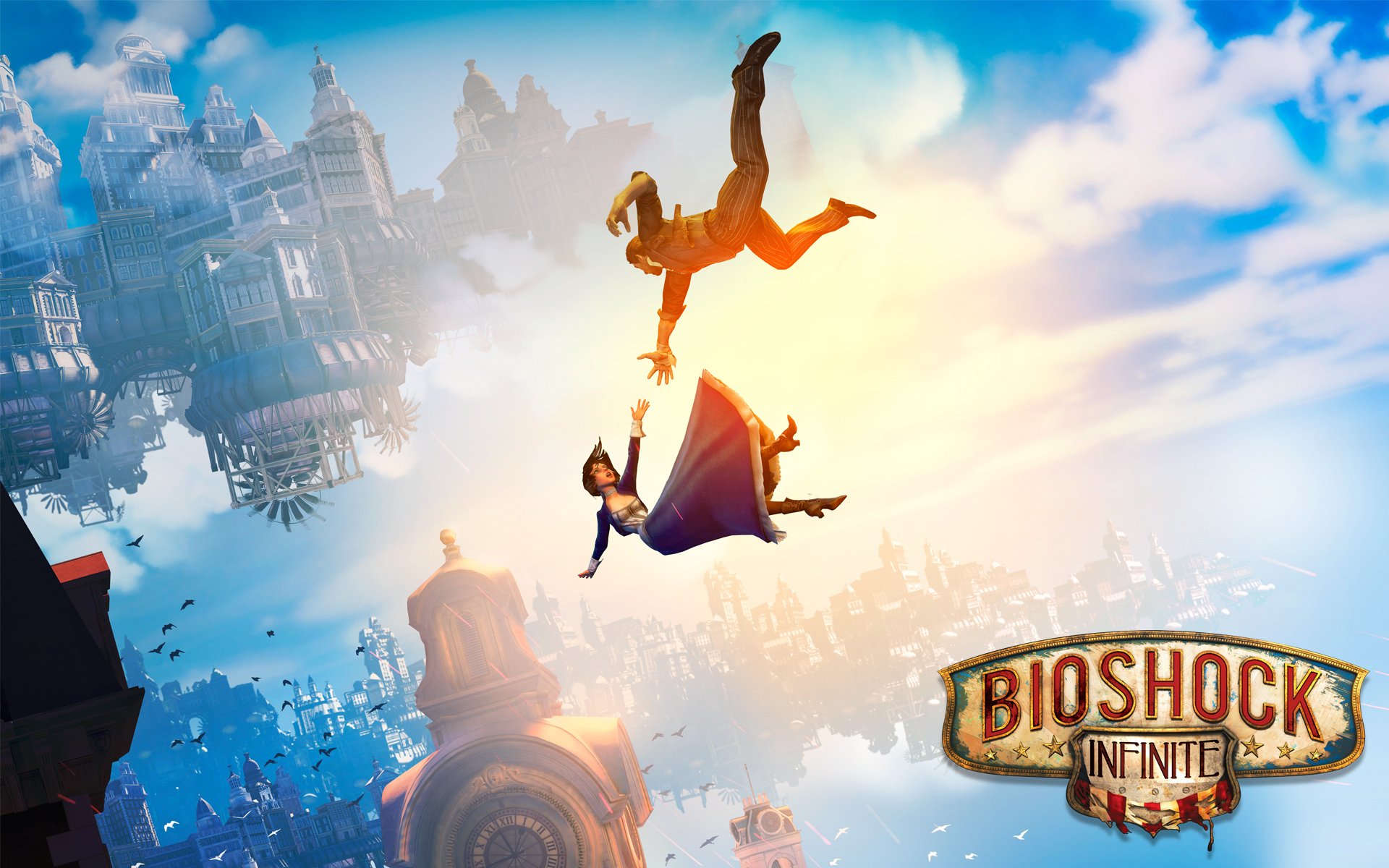 Bioshock Infinite: герой спасает даму