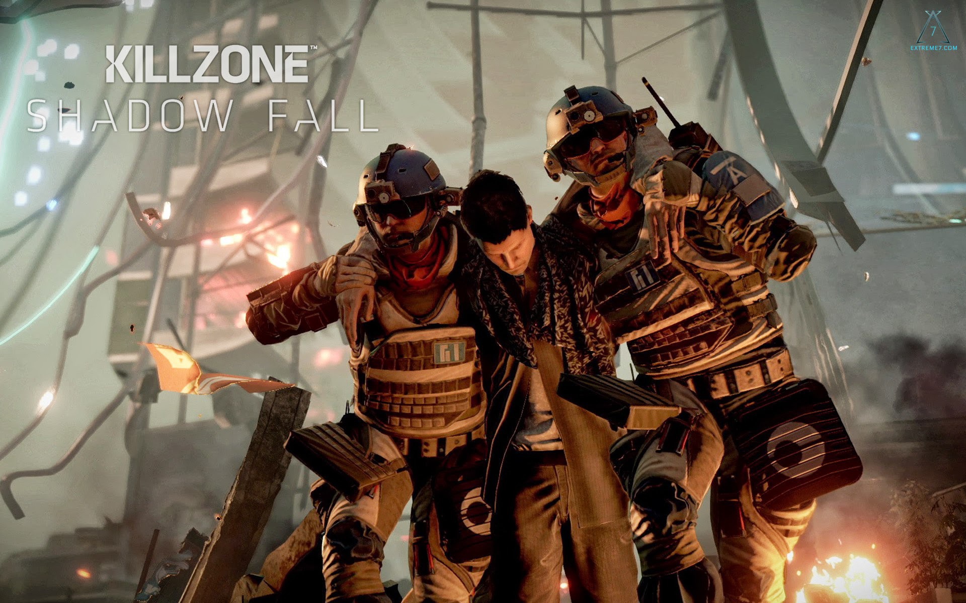 Killzone: Shadow Fall: перемещения раненых