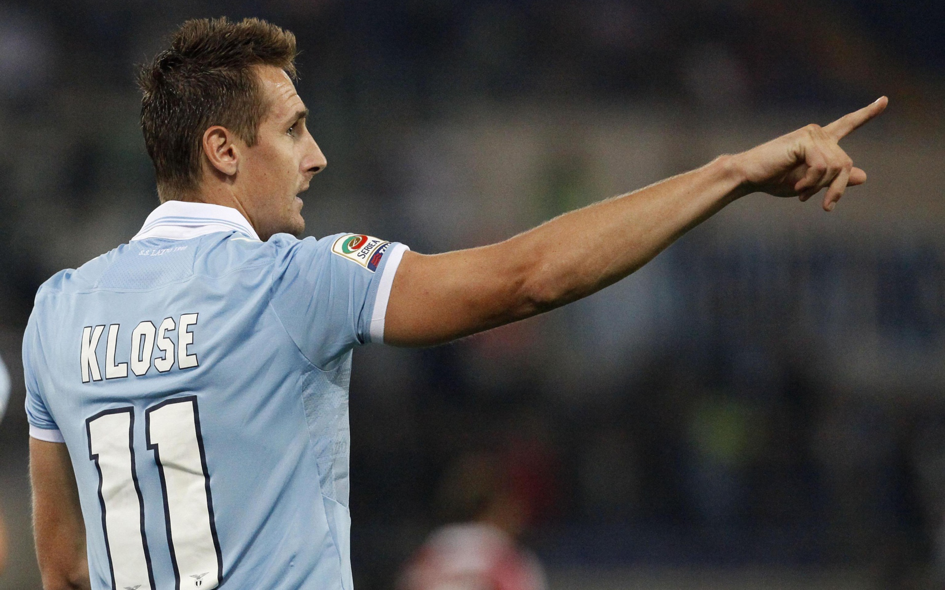 The forward of Lazio Miroslav is priceless player