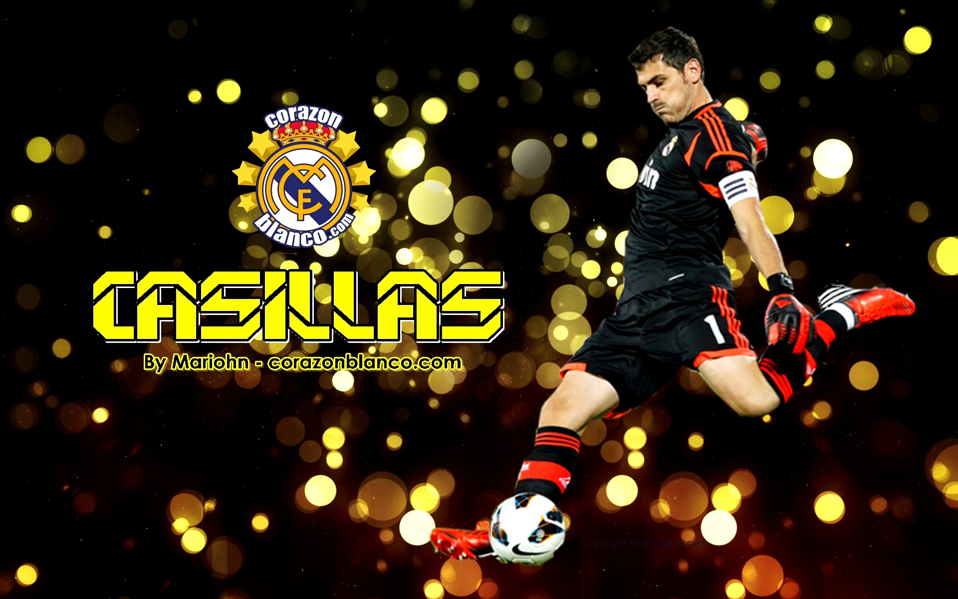 The goalkeeper Real Madrid Iker Casillas