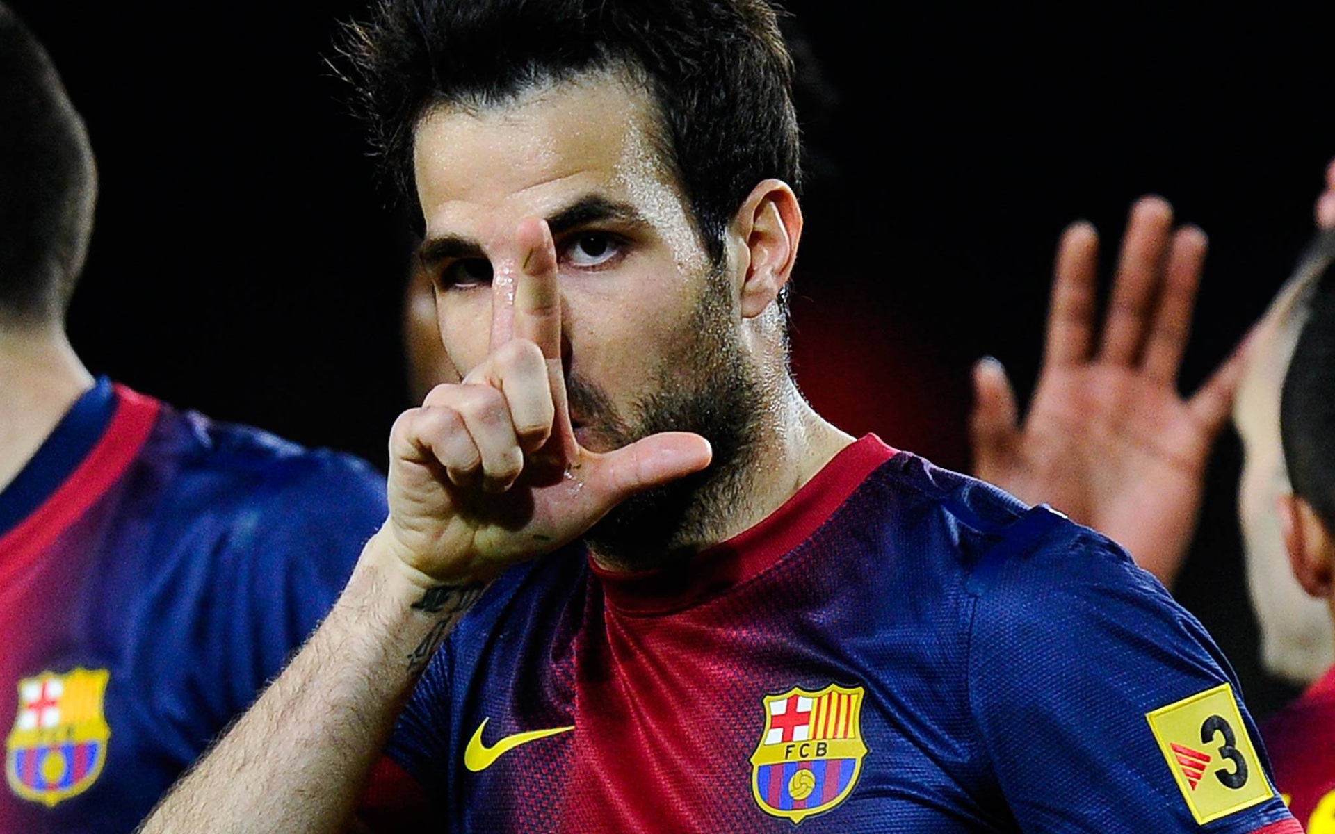 Полузащитник Барселоны Франсеск Фабрегас