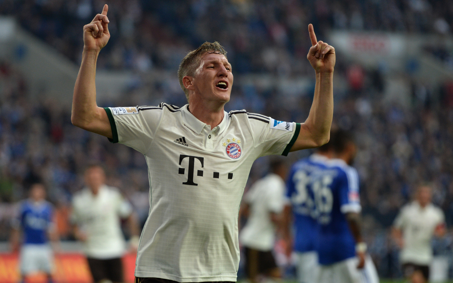 Игрок Баварии Бастиан Швайнштайгер