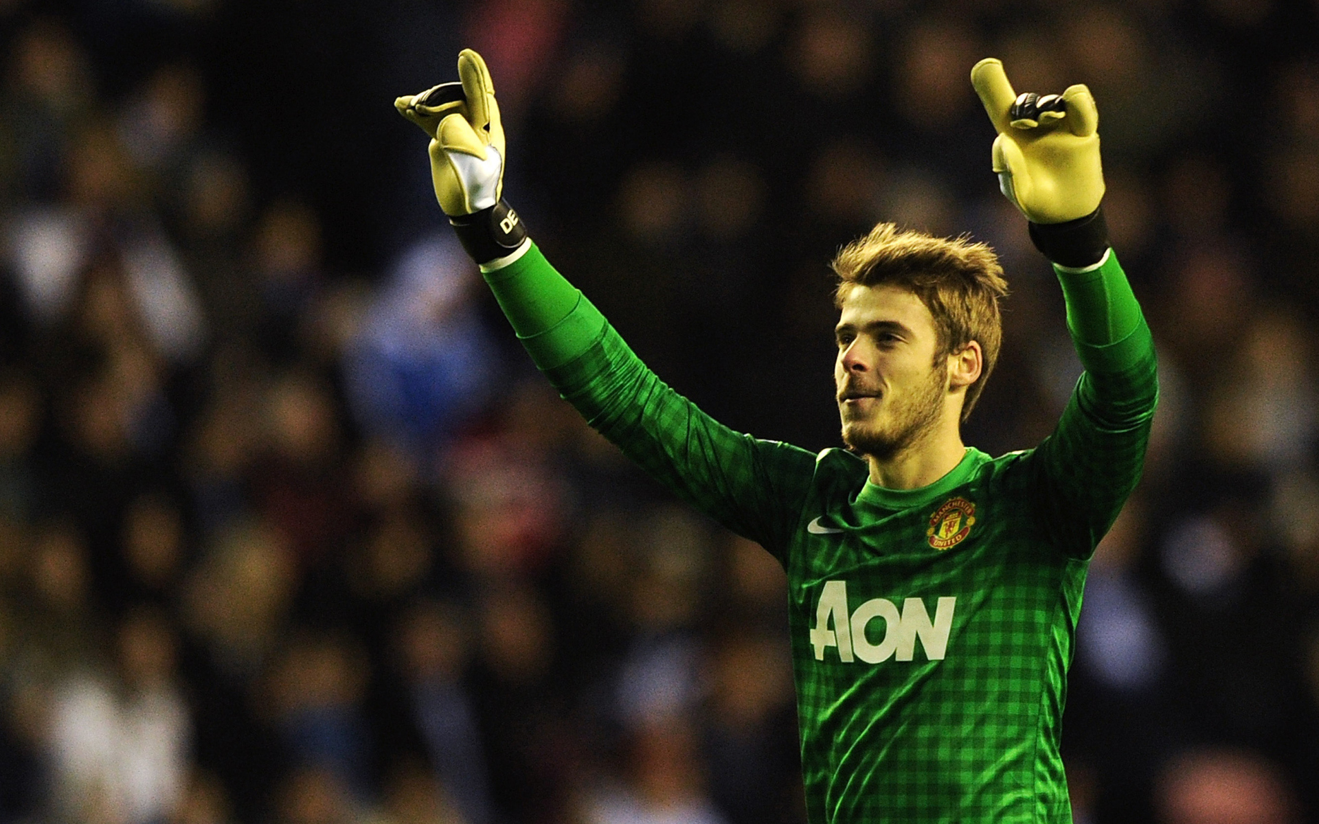 Игрок Манчестер Юнайтед Дэвид Де Хеа