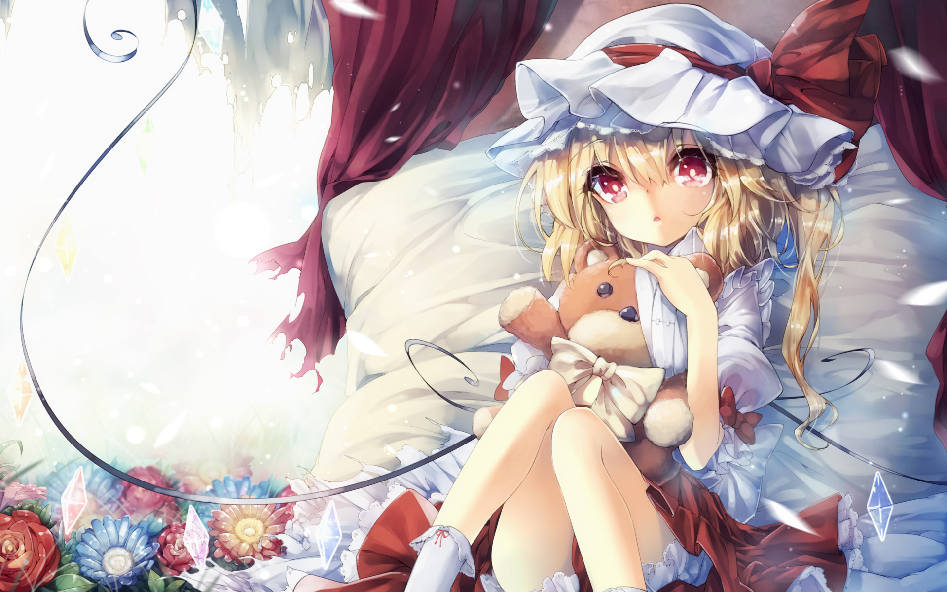 Девочка с медвежонком