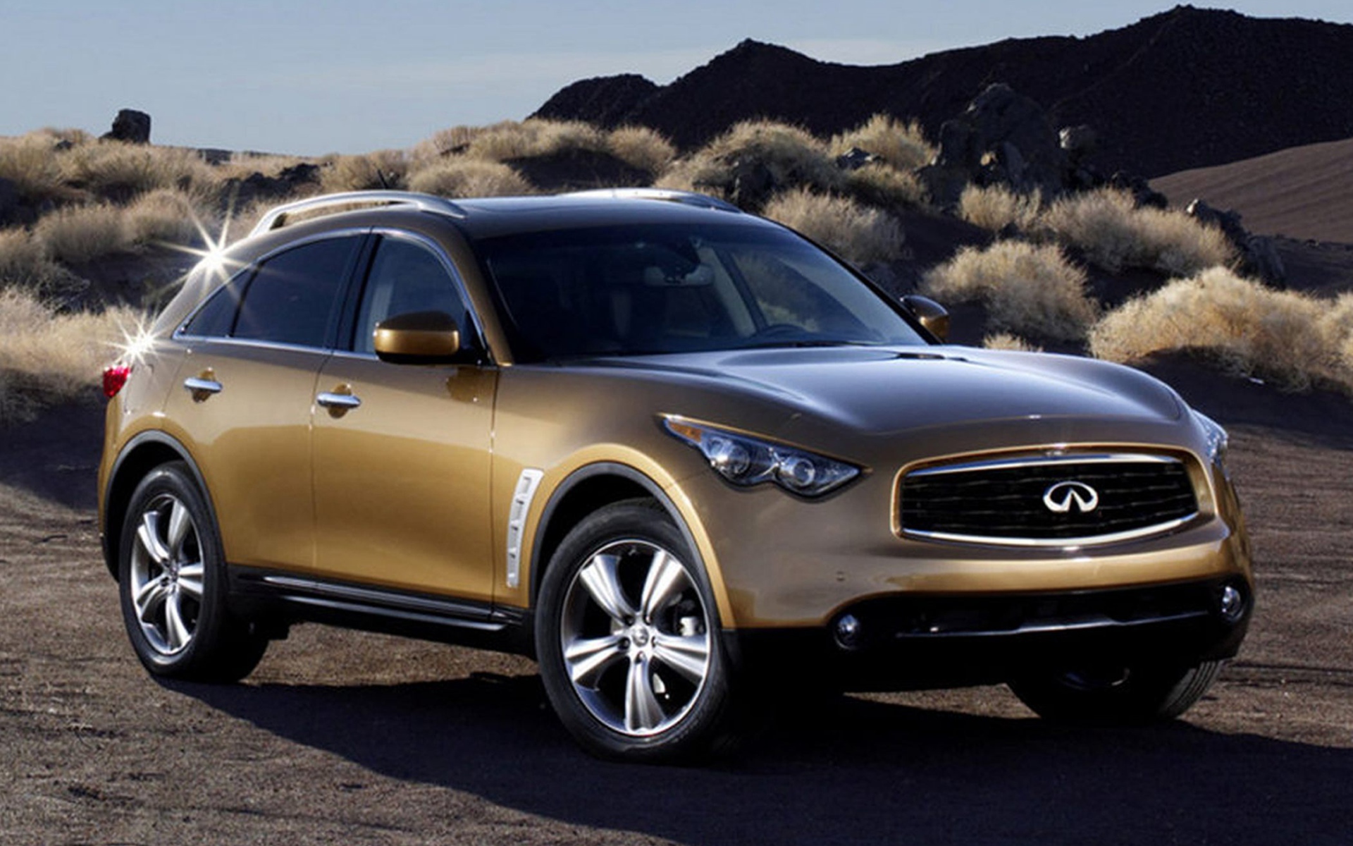 Infiniti FX35 на природе