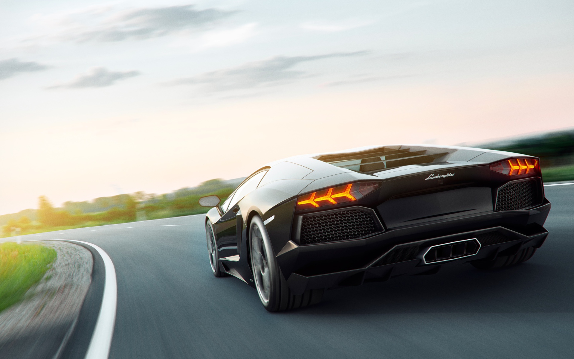 Lamborghini Aventador искусство