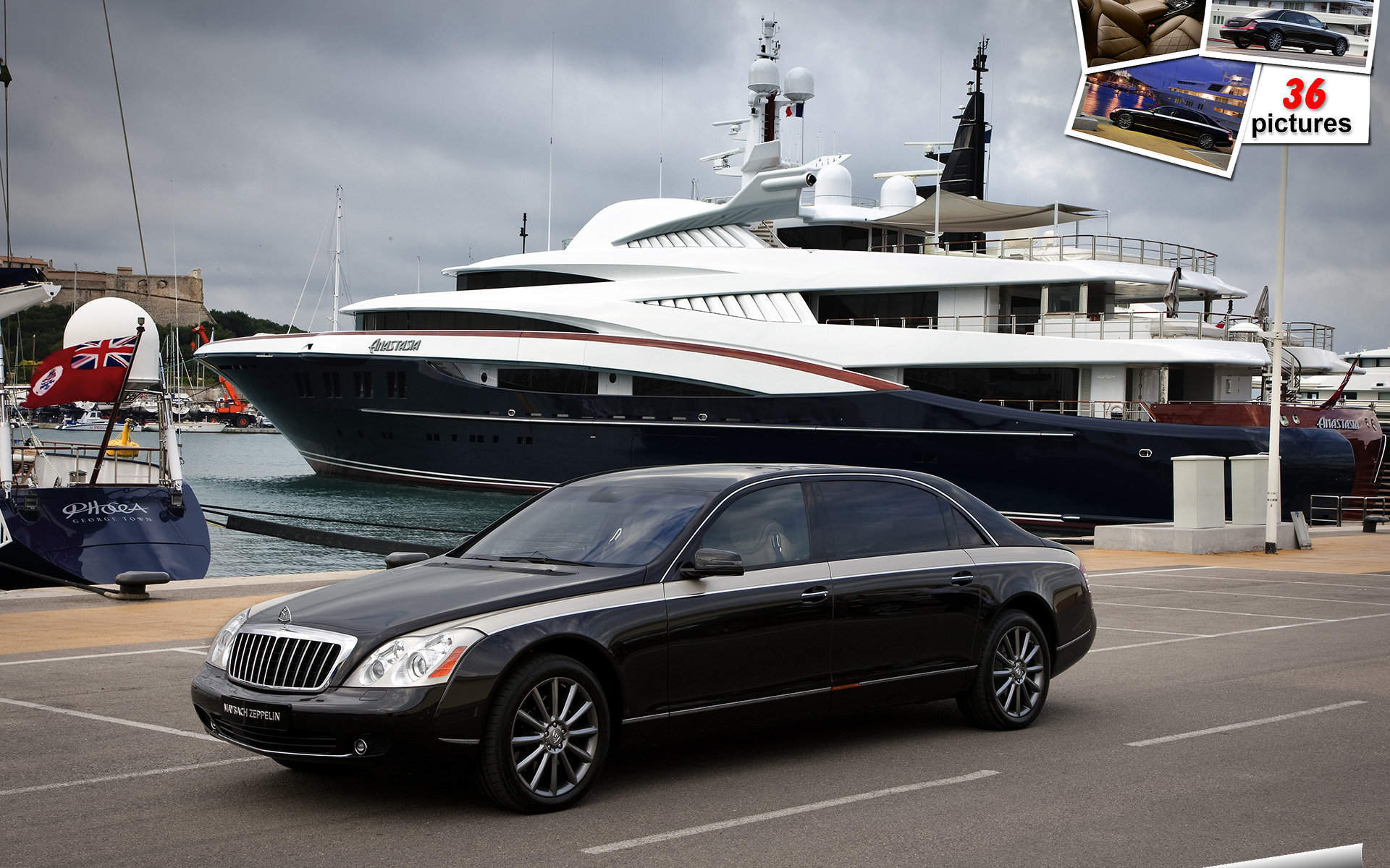  Красивый автомобиль Maybach  2014