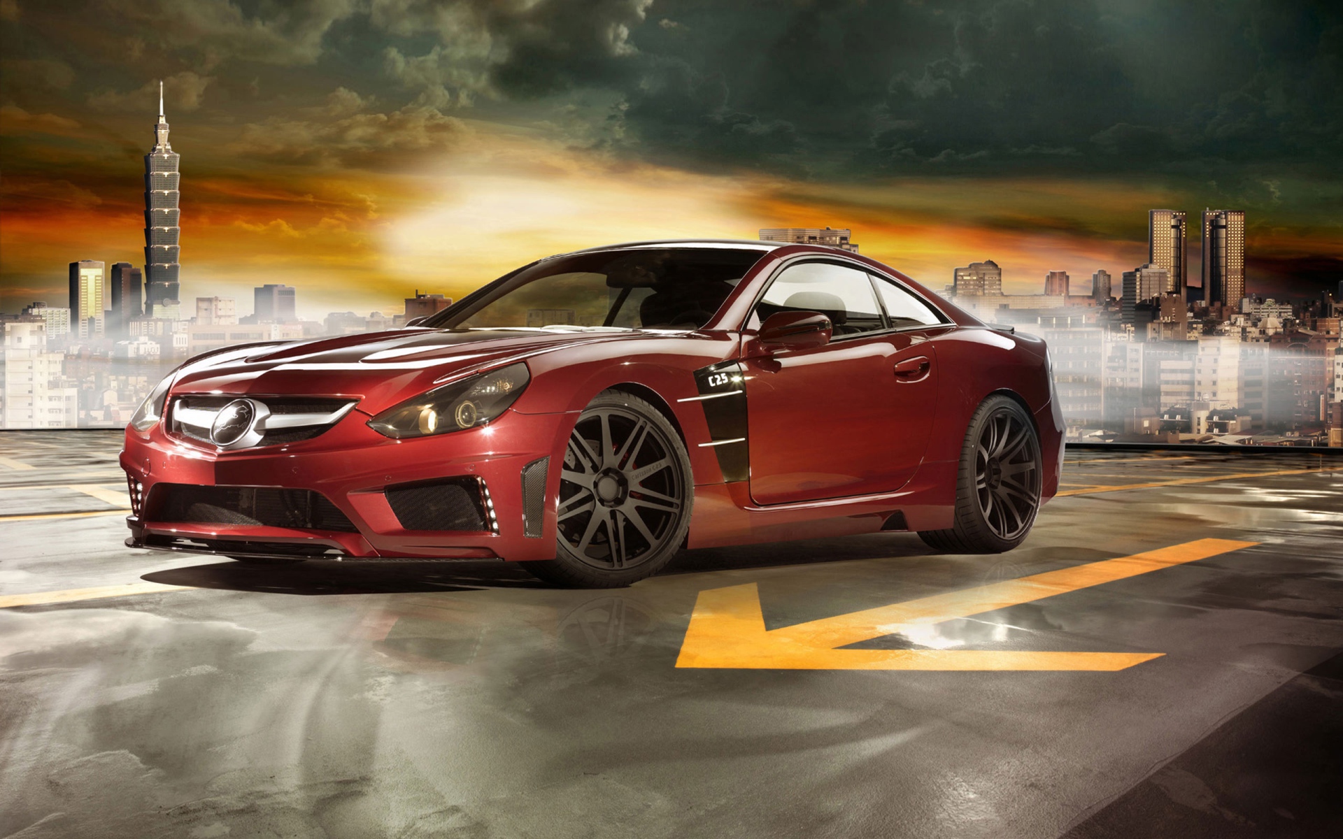 Супер кар Mercedes Benz Carlsson C25