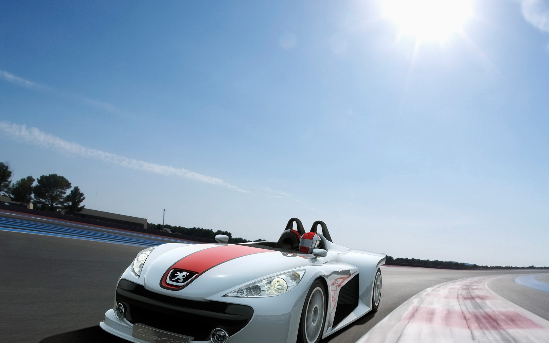 Спортивный автомобиль пежо