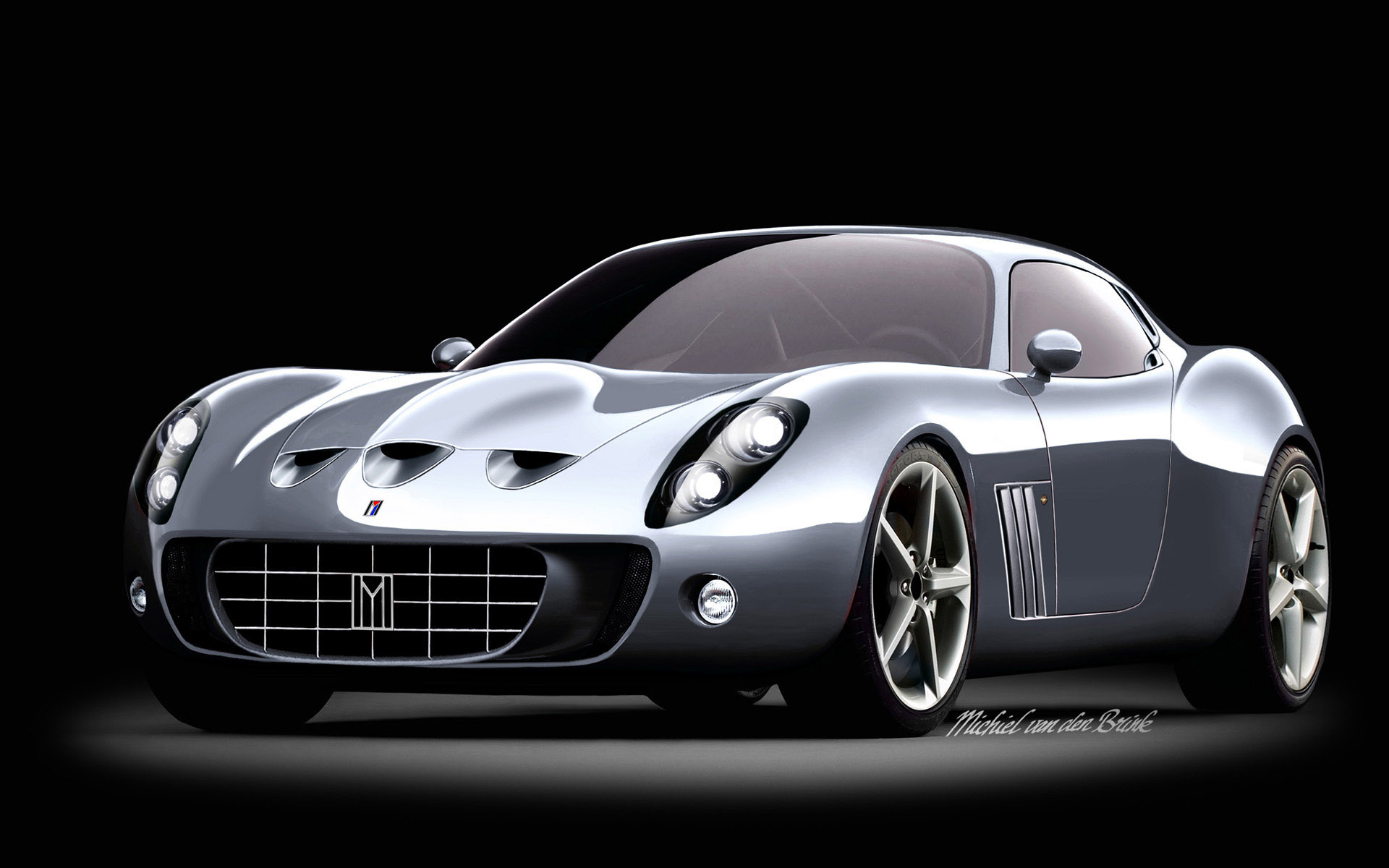 Красивый автомобиль Pontiac Solstice в Москве