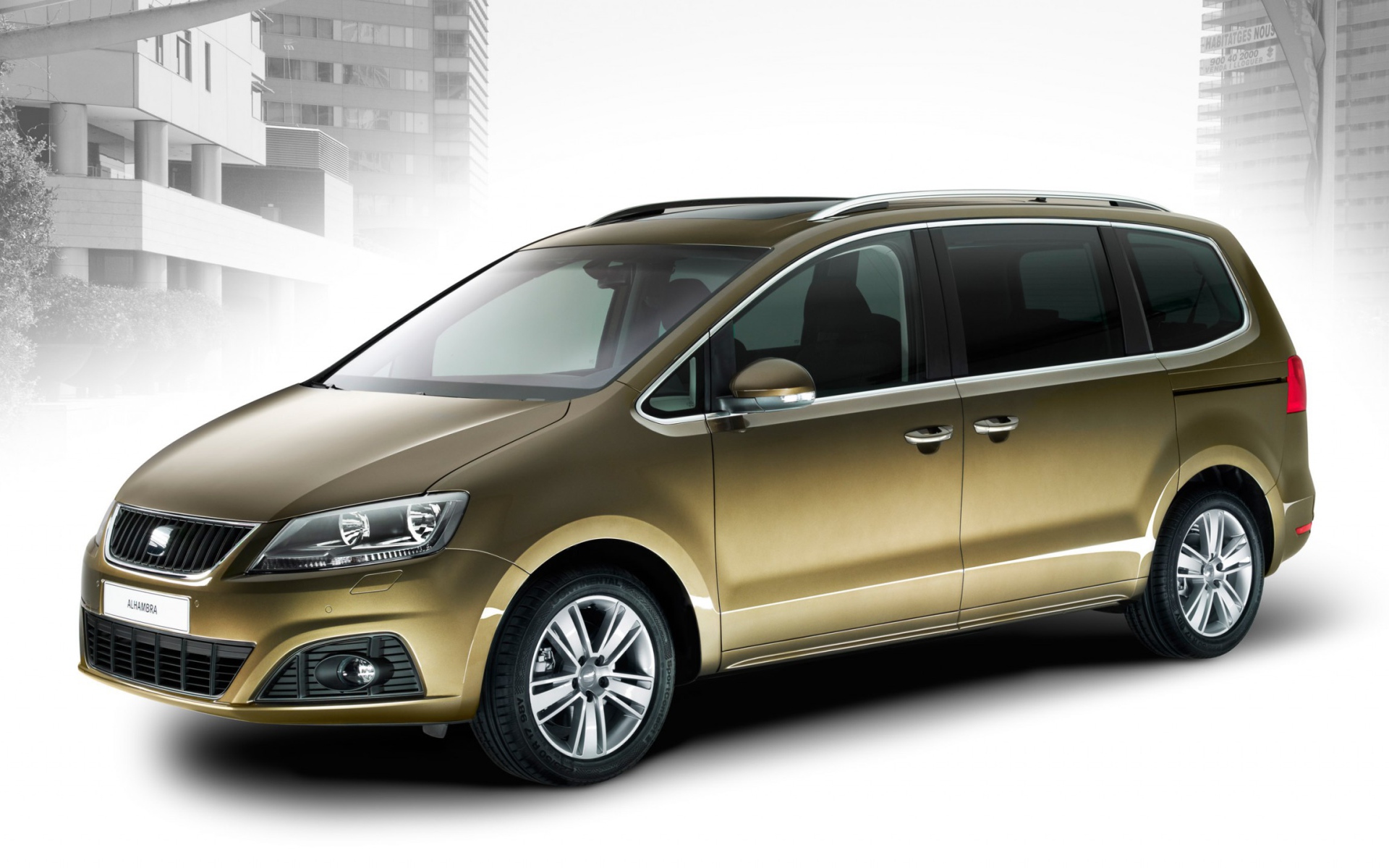 Тест драйв автомобиля Seat Alhambra