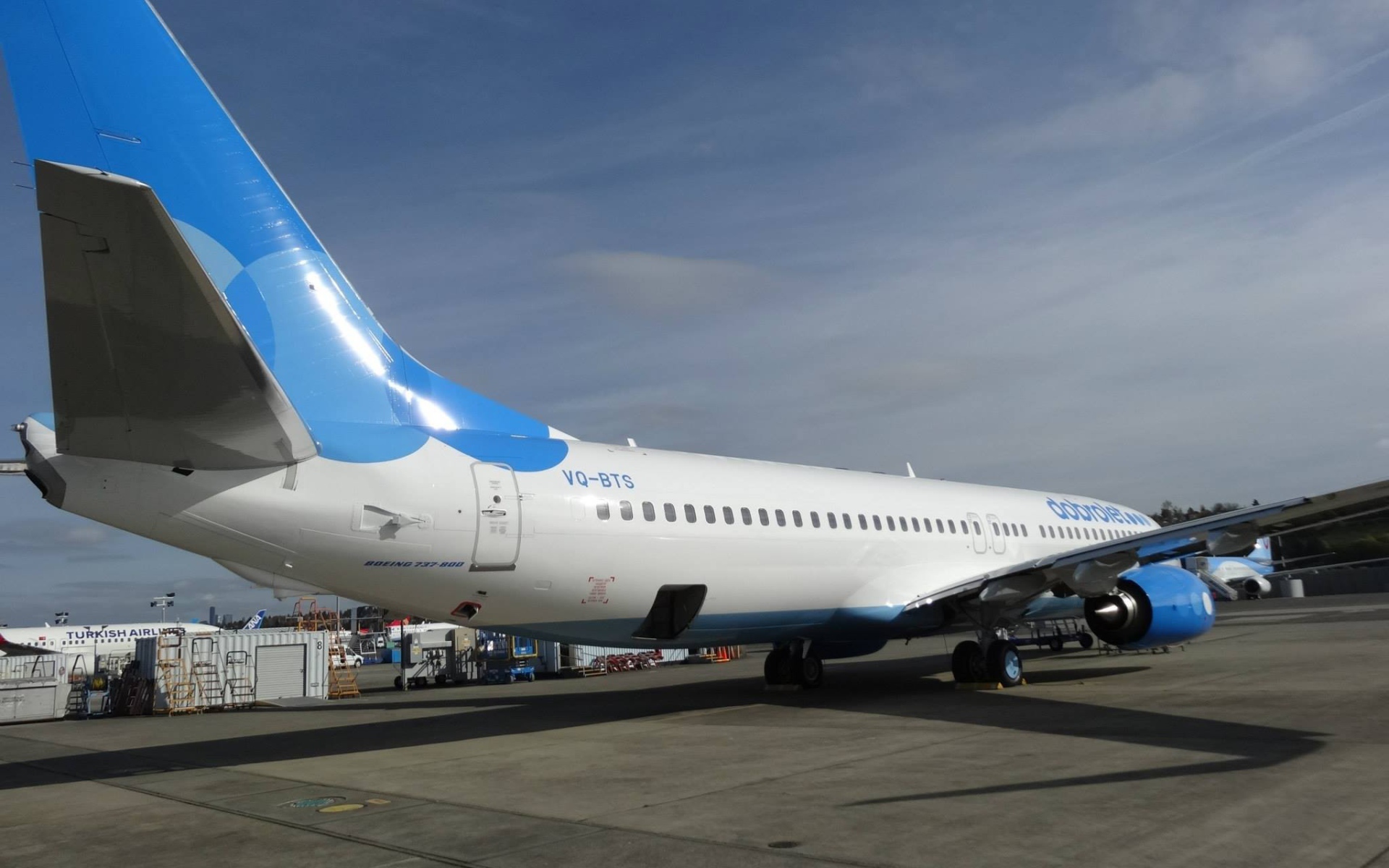 Авиалайнер от компании Добролет