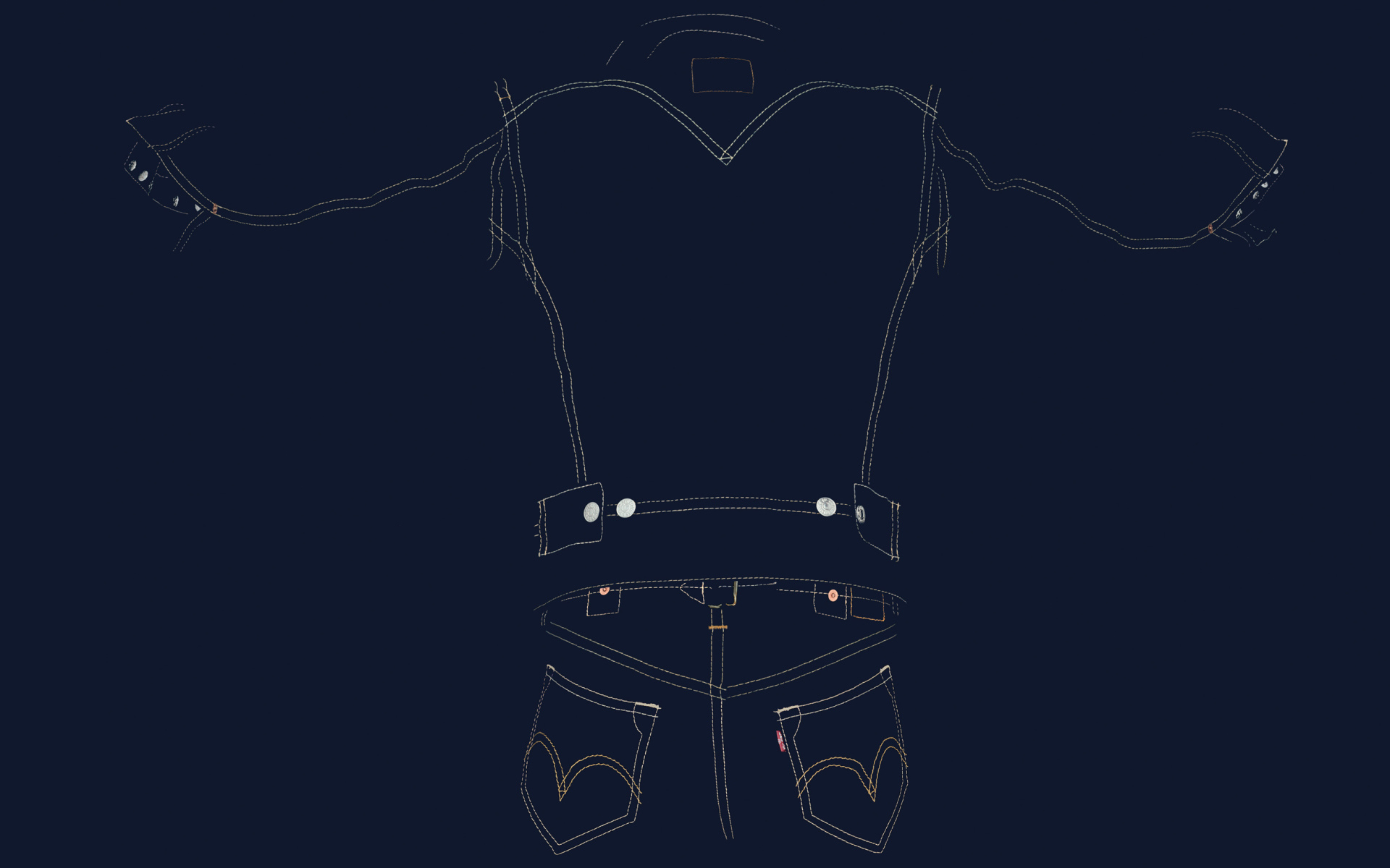 Дизайн джинсов Levi`s