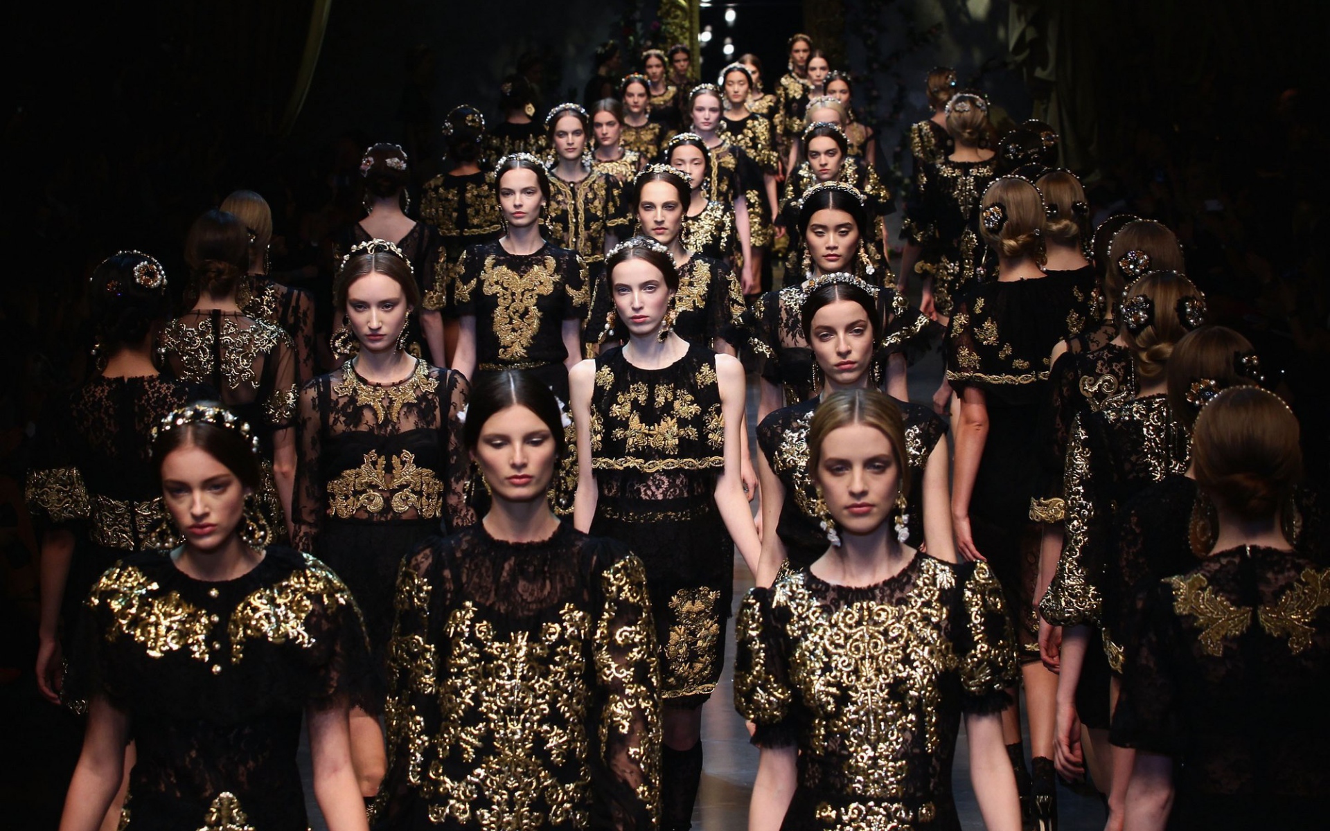 Показ мод от Dolce & Gabbana