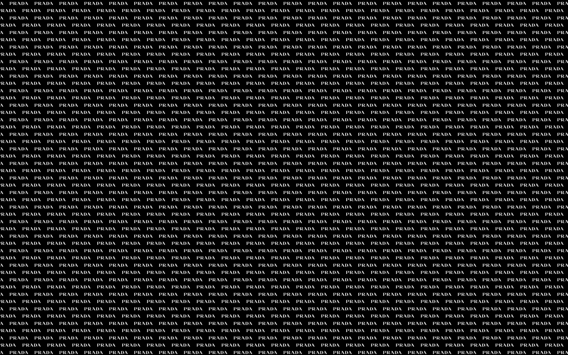 Текстура из названия бренда Prada