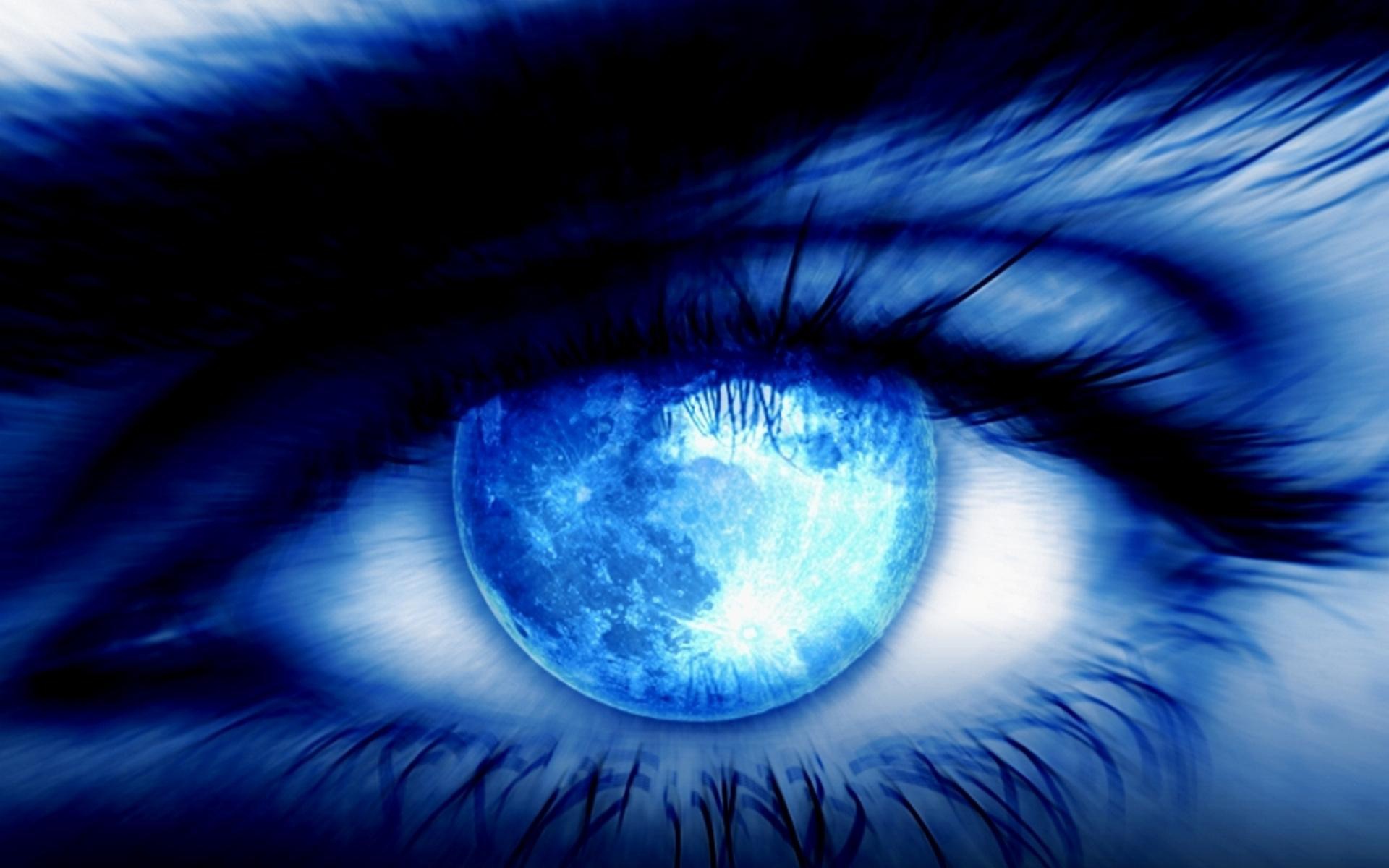 Неоновый глаз