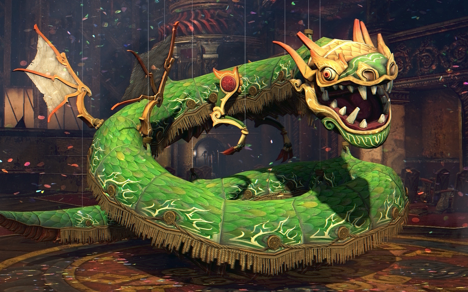 Дракон марионетка