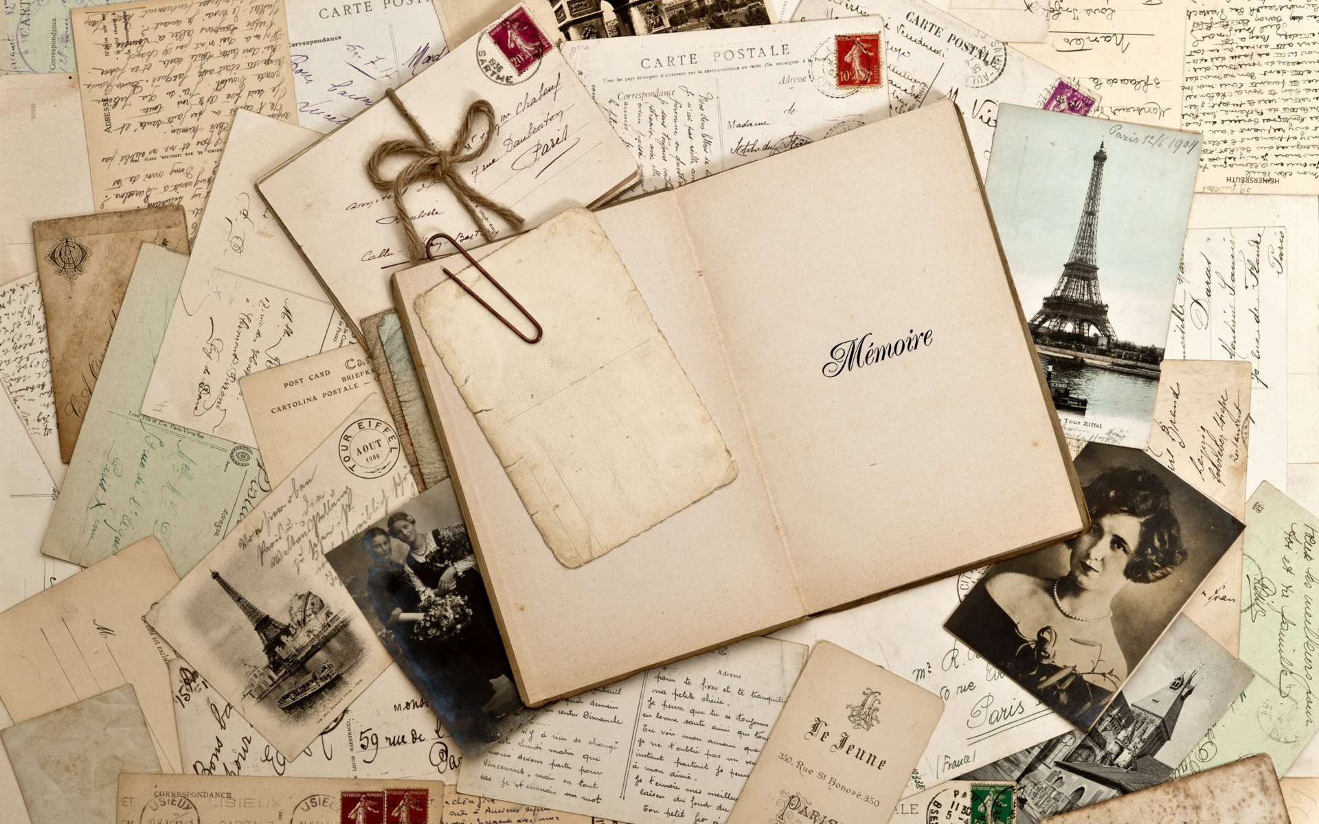 Старые открытки из Франции