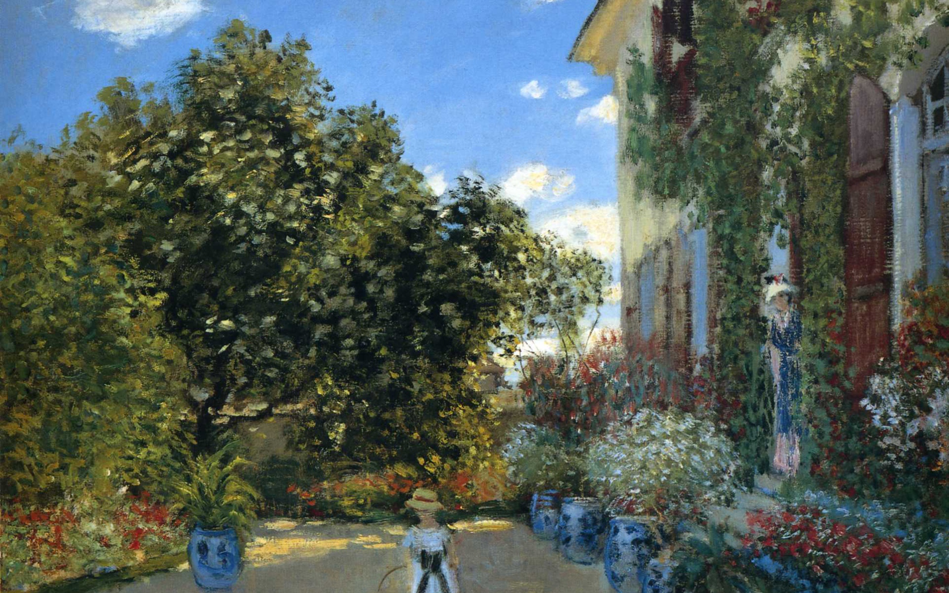 Картина Клода Моне - Экспозиция