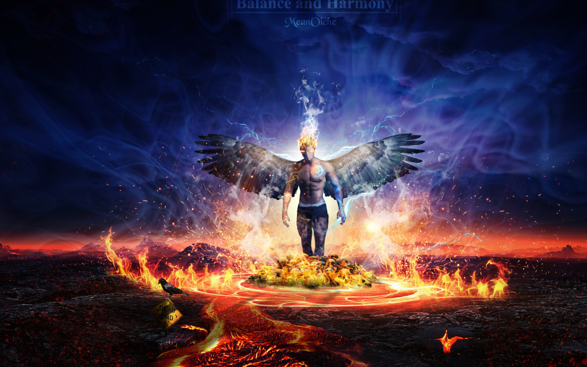 Ангел вышел из огня