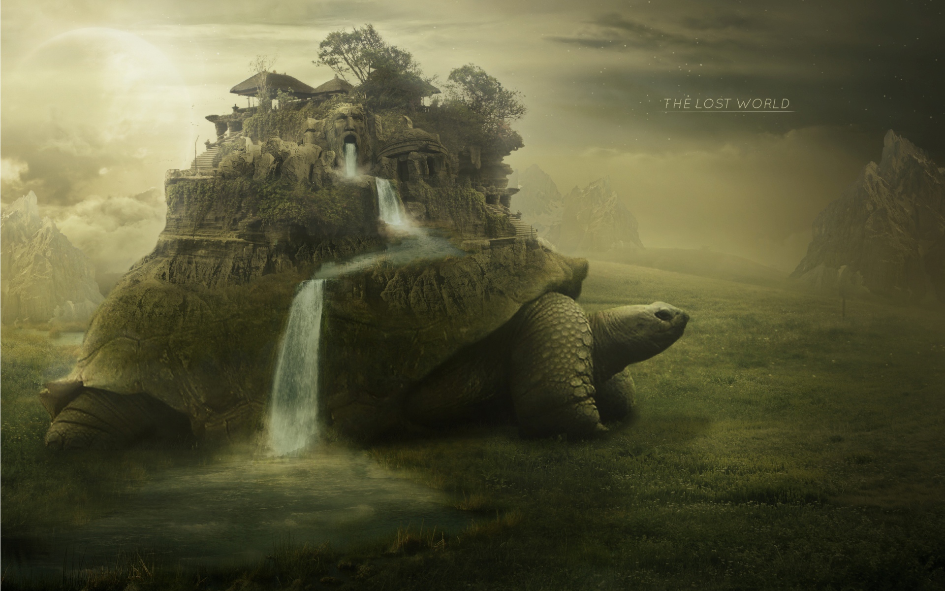 Дом на черепахе