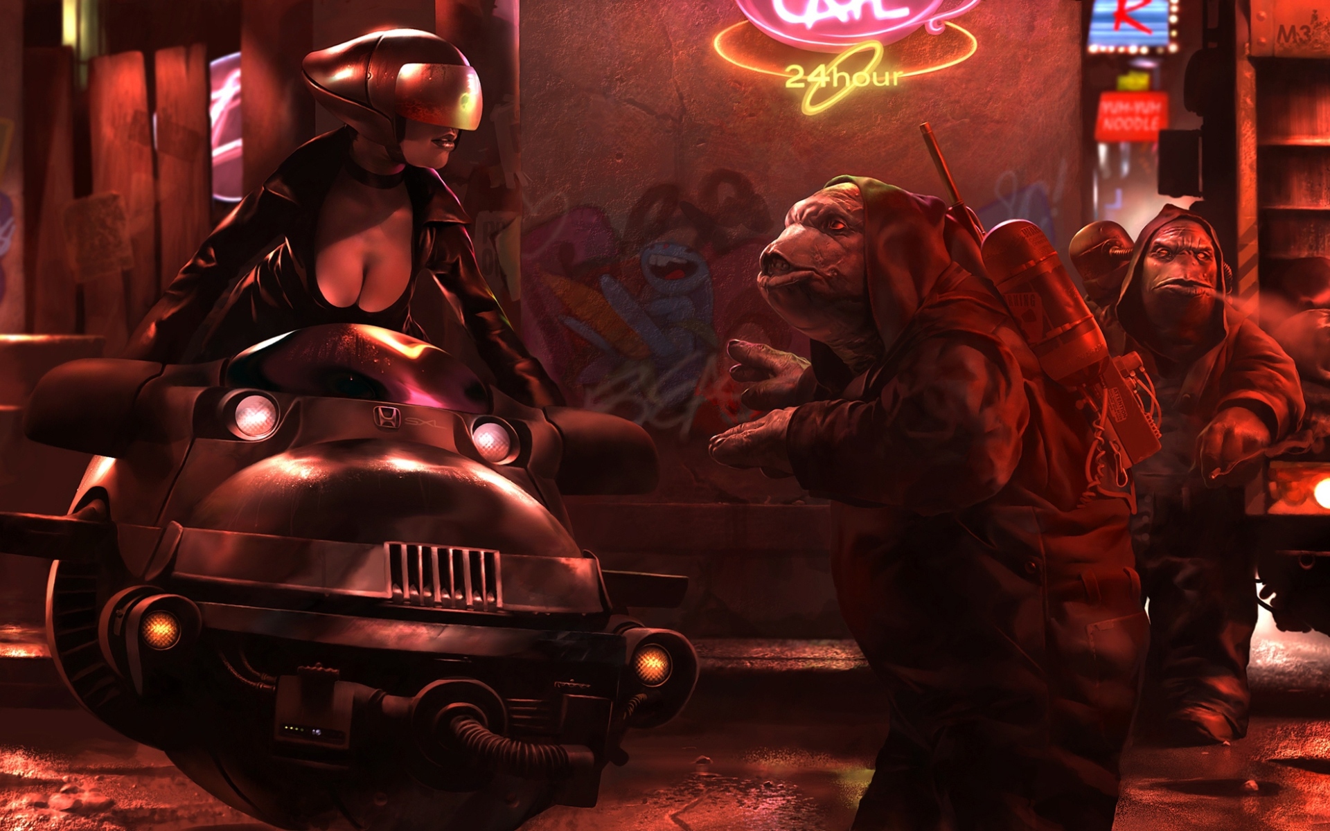 Девушка и инопланетяне