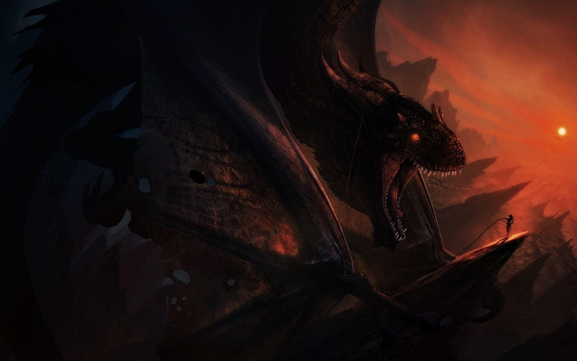 Маленький человек и большой дракон