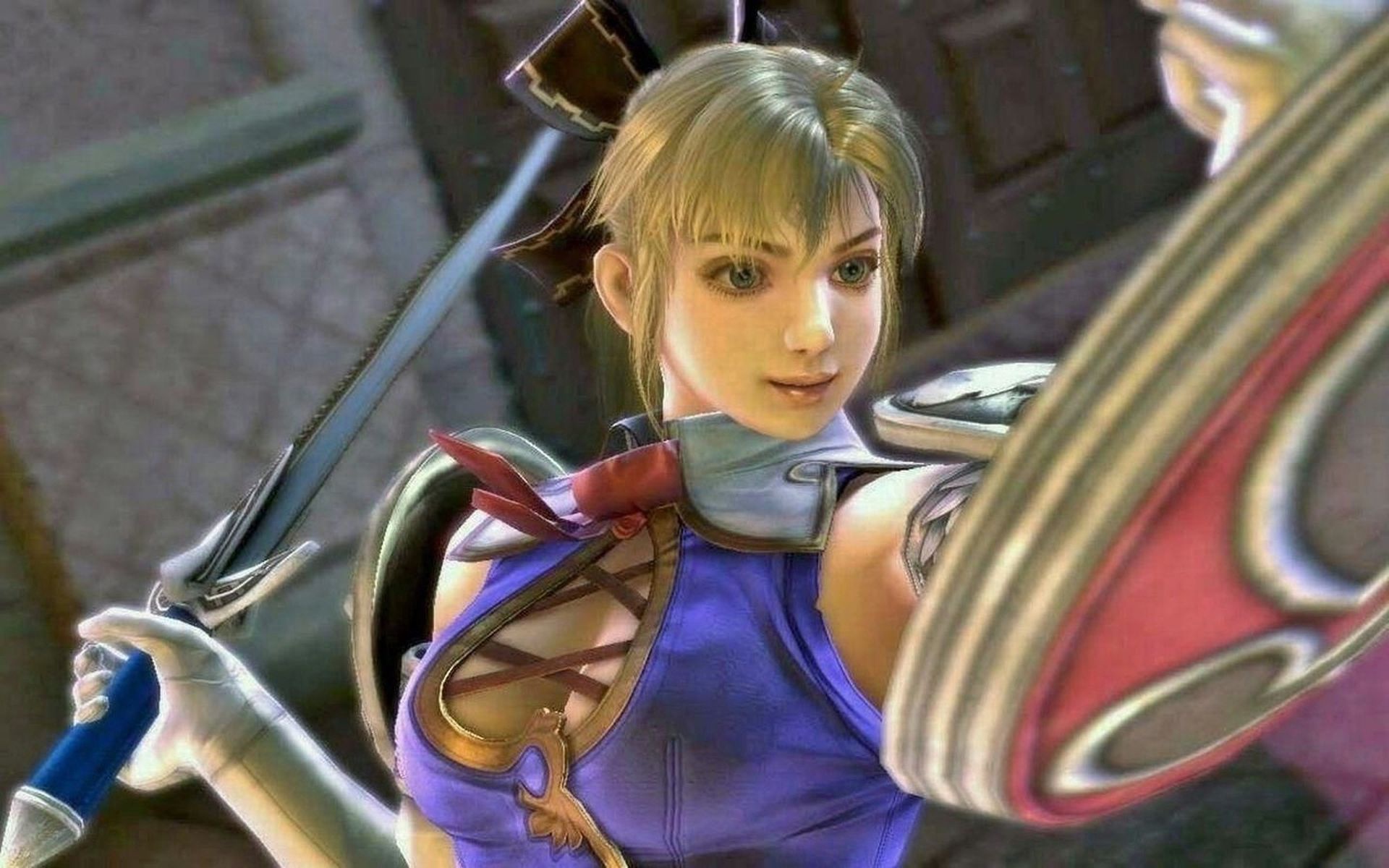 Боевая девушка из игры