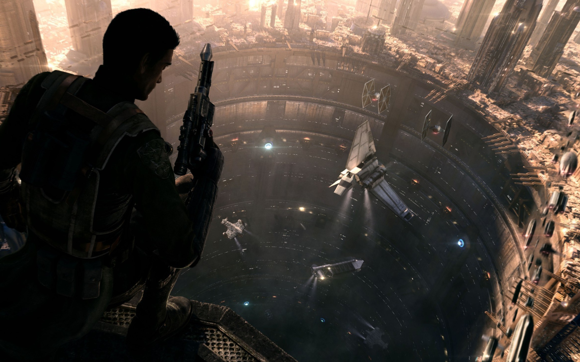 Наемник из игры Звездные войны