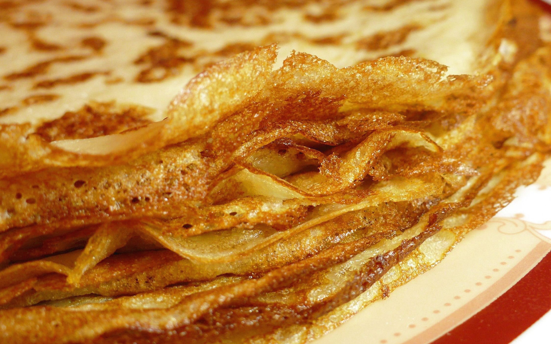 Румяные блины на Масленицу