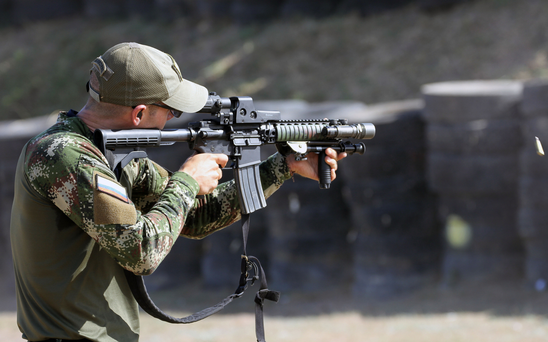 Занятия на стрельбище