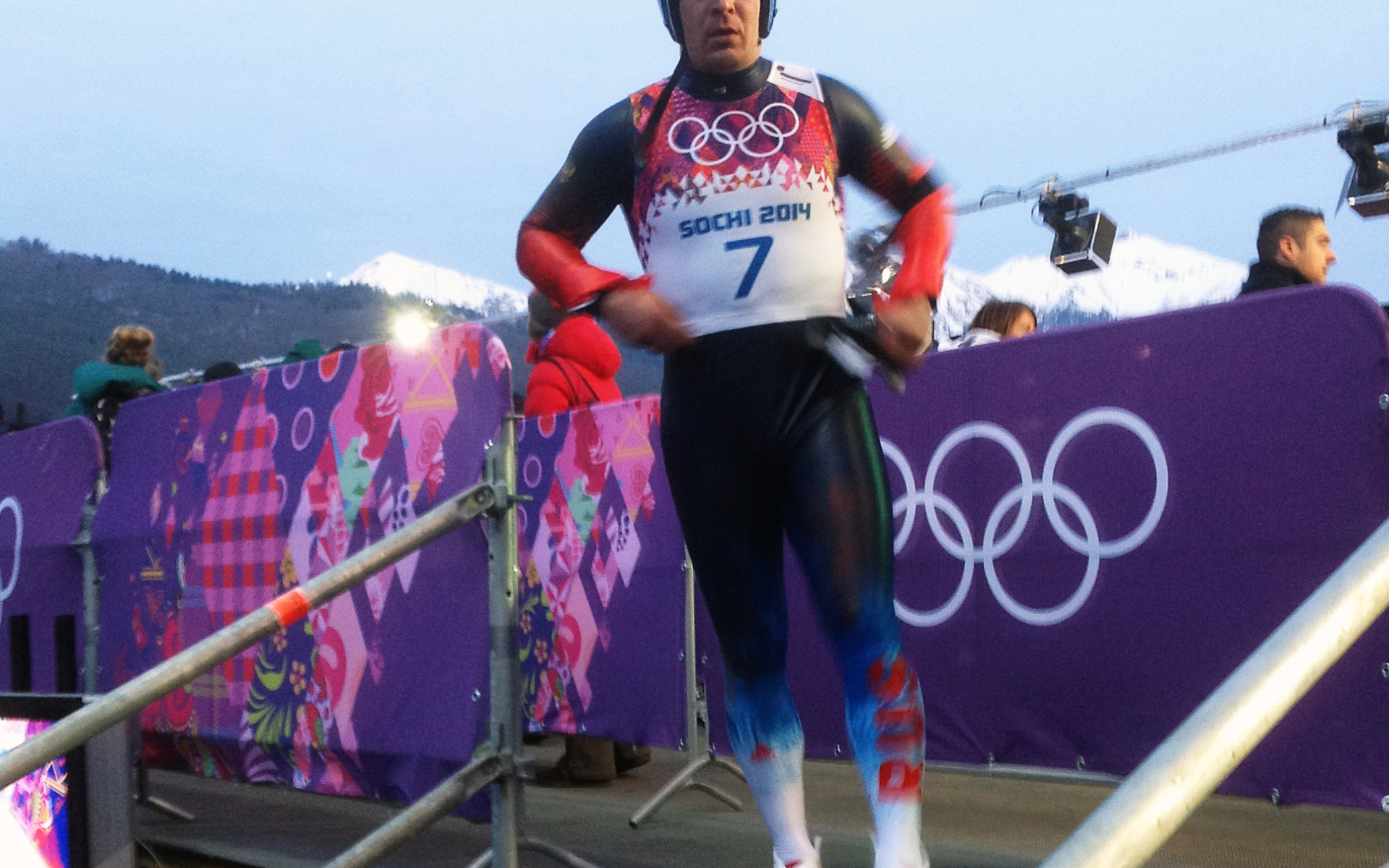 Русский спортсмен Альберт Демченко