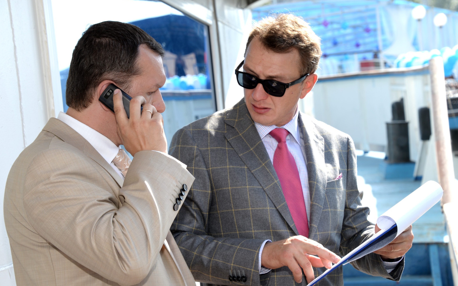 Марат Башаров читает сценарий